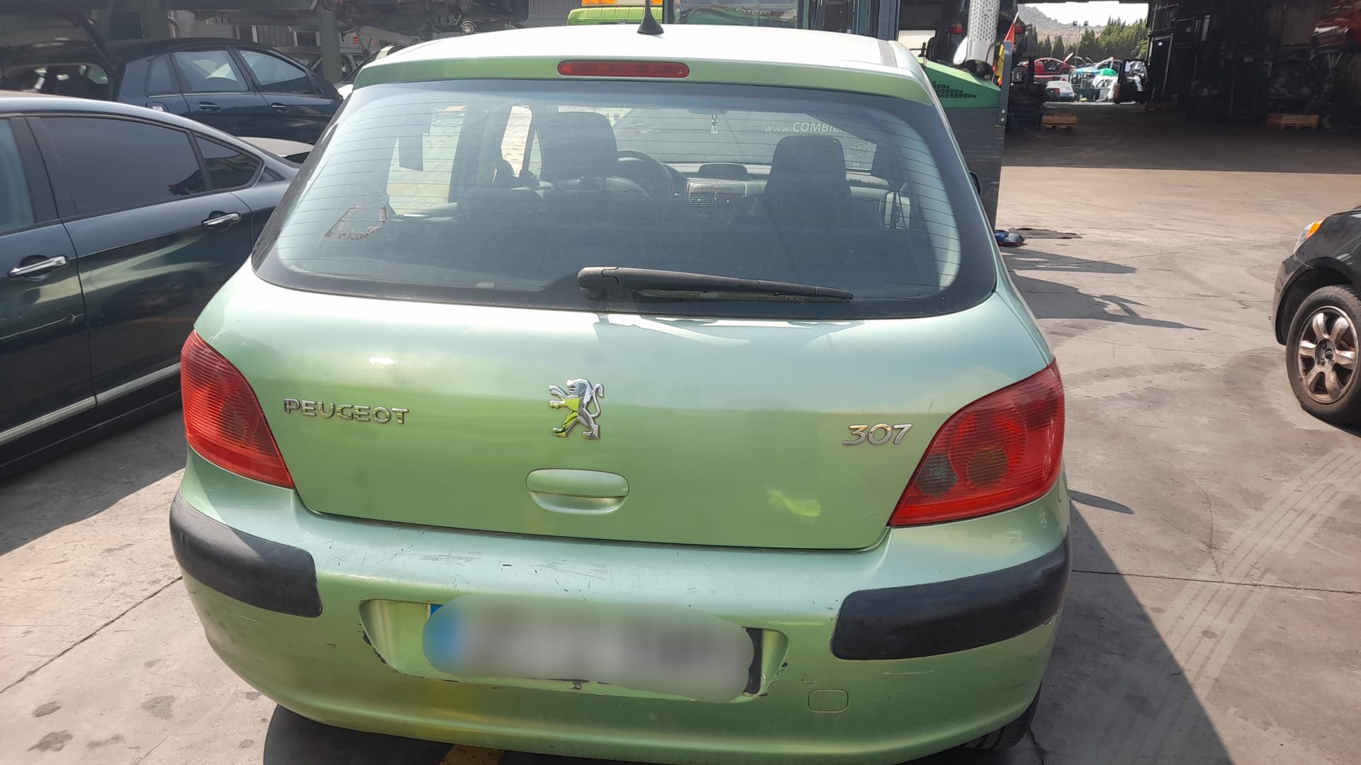 PEUGEOT 307 1 generation (2001-2008) pārnesumkārba 20CN20 25229175