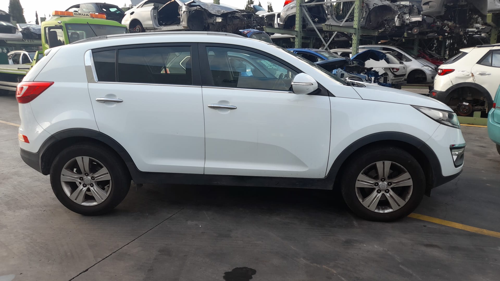 KIA Sportage 3 generation (2010-2015) Нагревательный вентиляторный моторчик салона 971132Y000 18577513