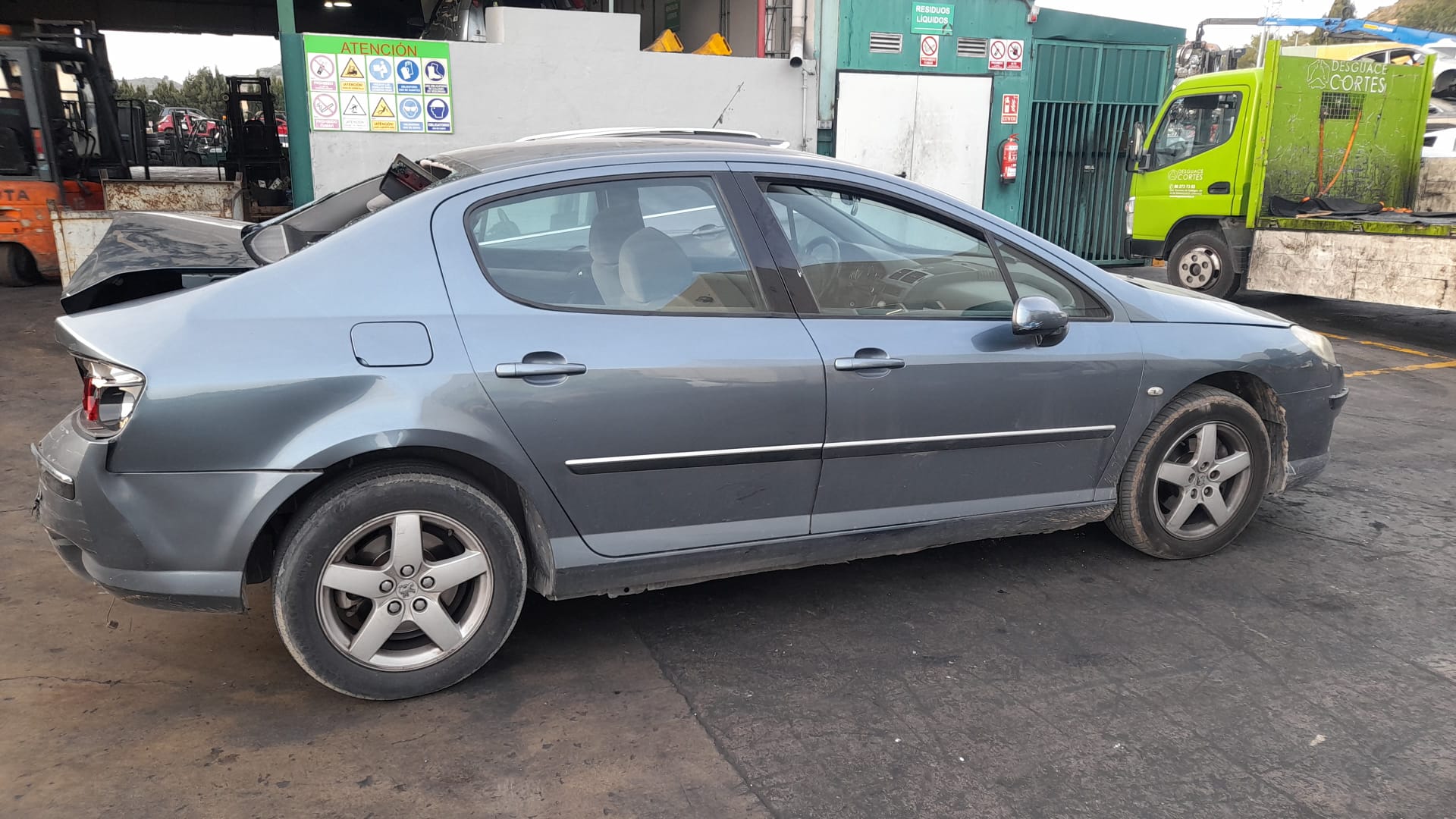 PEUGEOT 407 1 generation (2004-2010) Drošinātāju kārba 9656148080 18528836