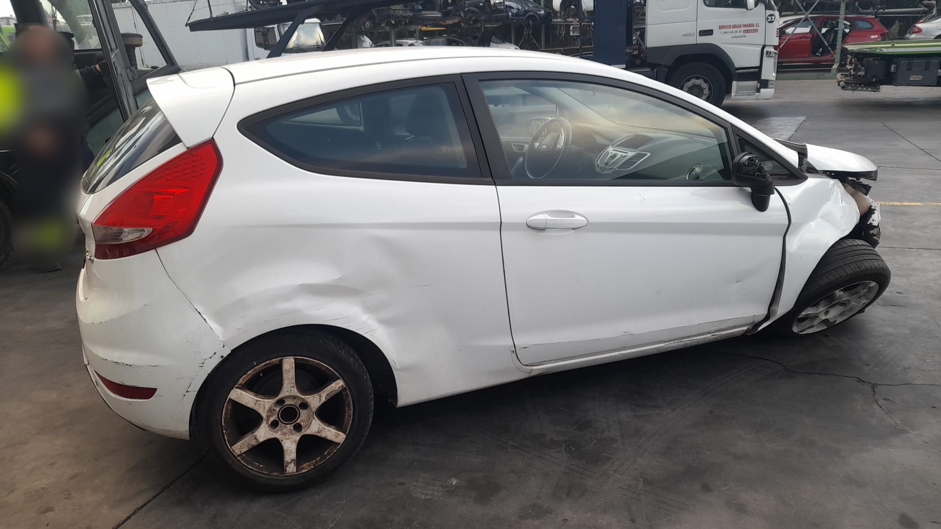 FORD Fiesta 5 generation (2001-2010) Priekinių dešinių durų spyna 2048282 24028942