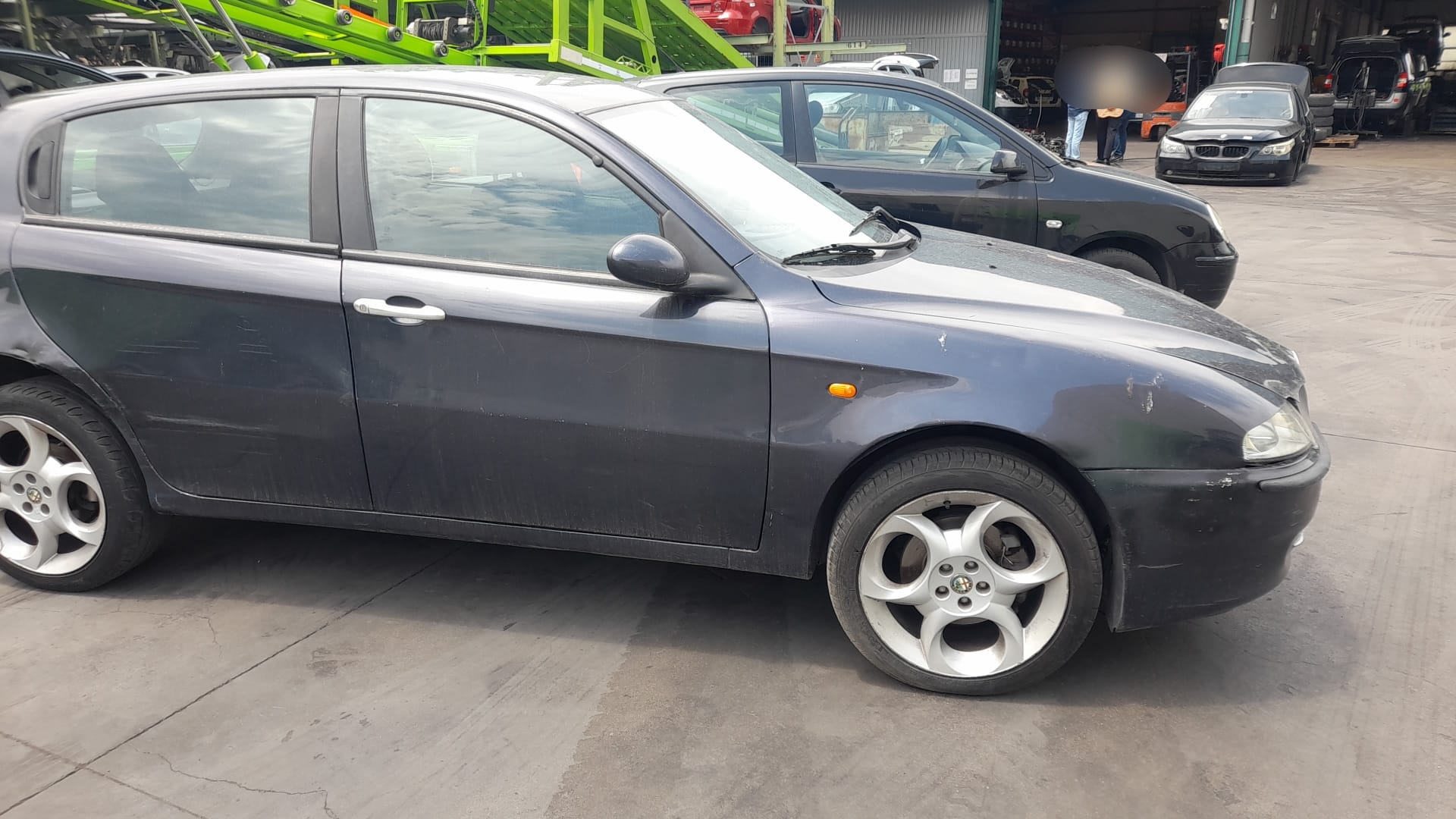 ALFA ROMEO 147 2 generation (2004-2010) Бампер задний 735290445 18666713