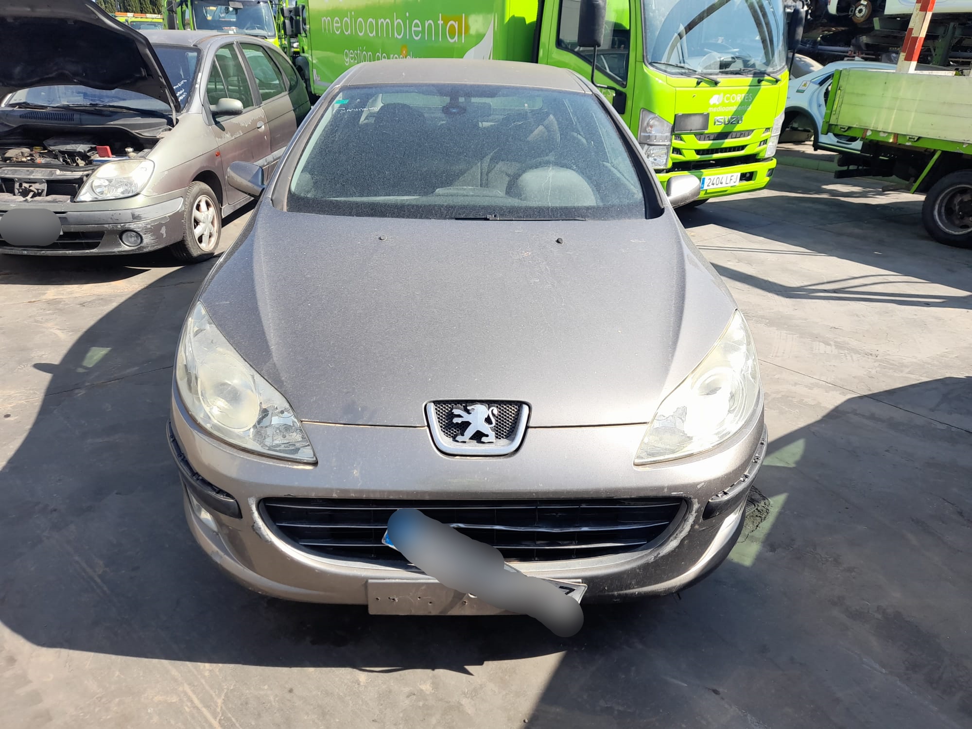 PEUGEOT 407 1 generation (2004-2010) Дверь задняя правая 9008N1 18547733