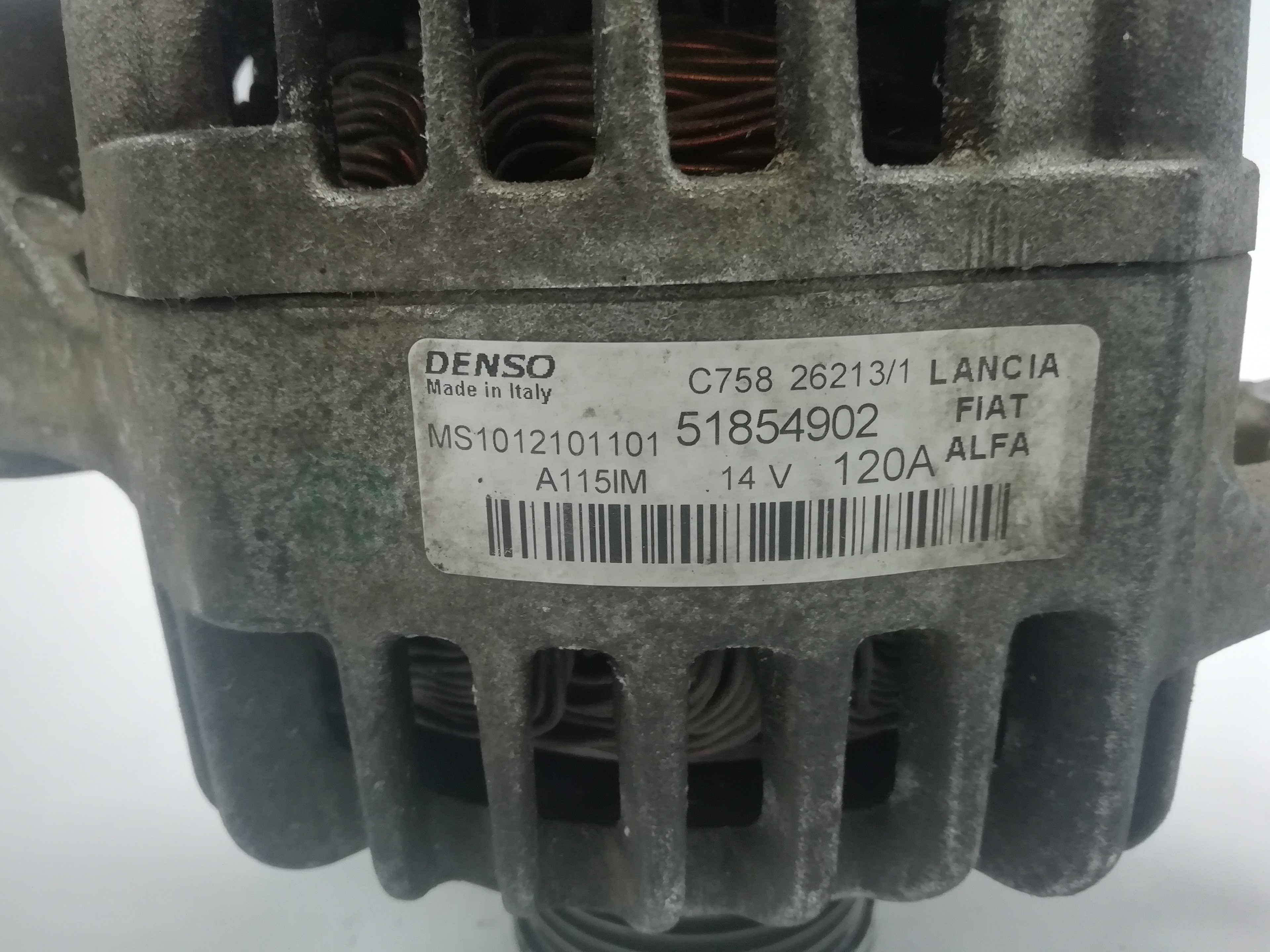 FIAT Ducato 3 generation (2006-2024) Generatorius 51854902, 51854902 18585050