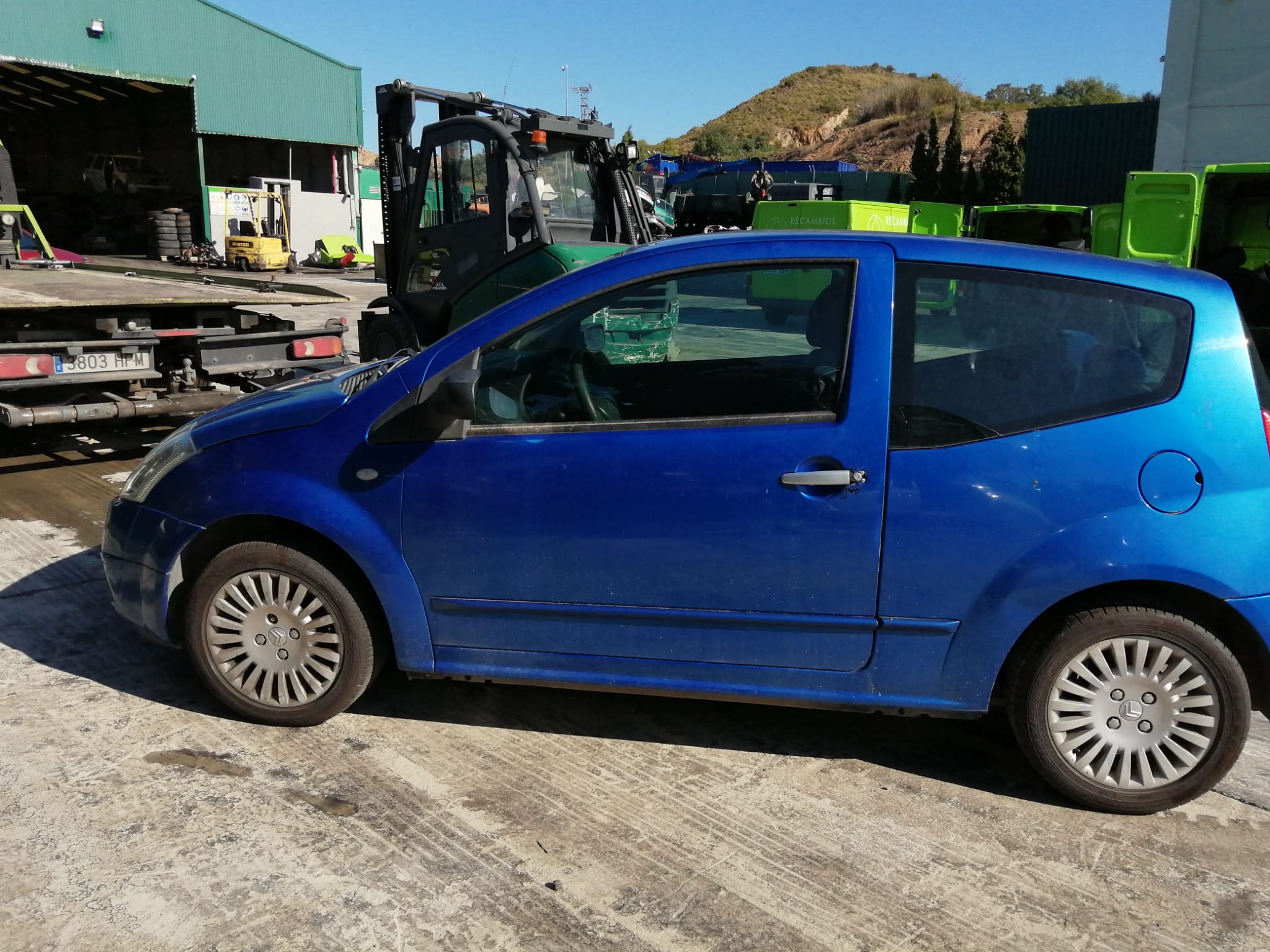 CITROËN C2 1 generation (2003-2009) Bagāžnieks 8701S2 18632781