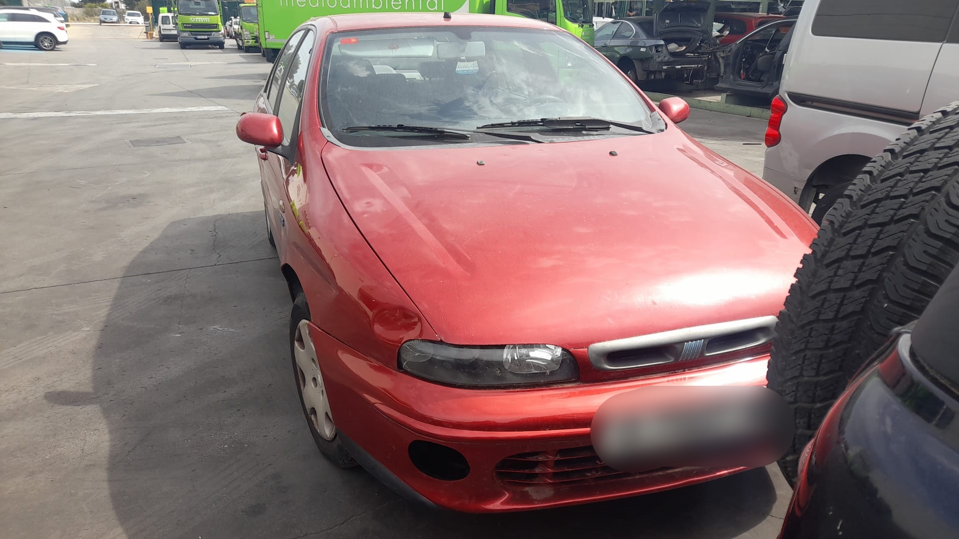 FIAT Marea 1 generation (1996-2001) Bal első fényszóró 46524480 24463335