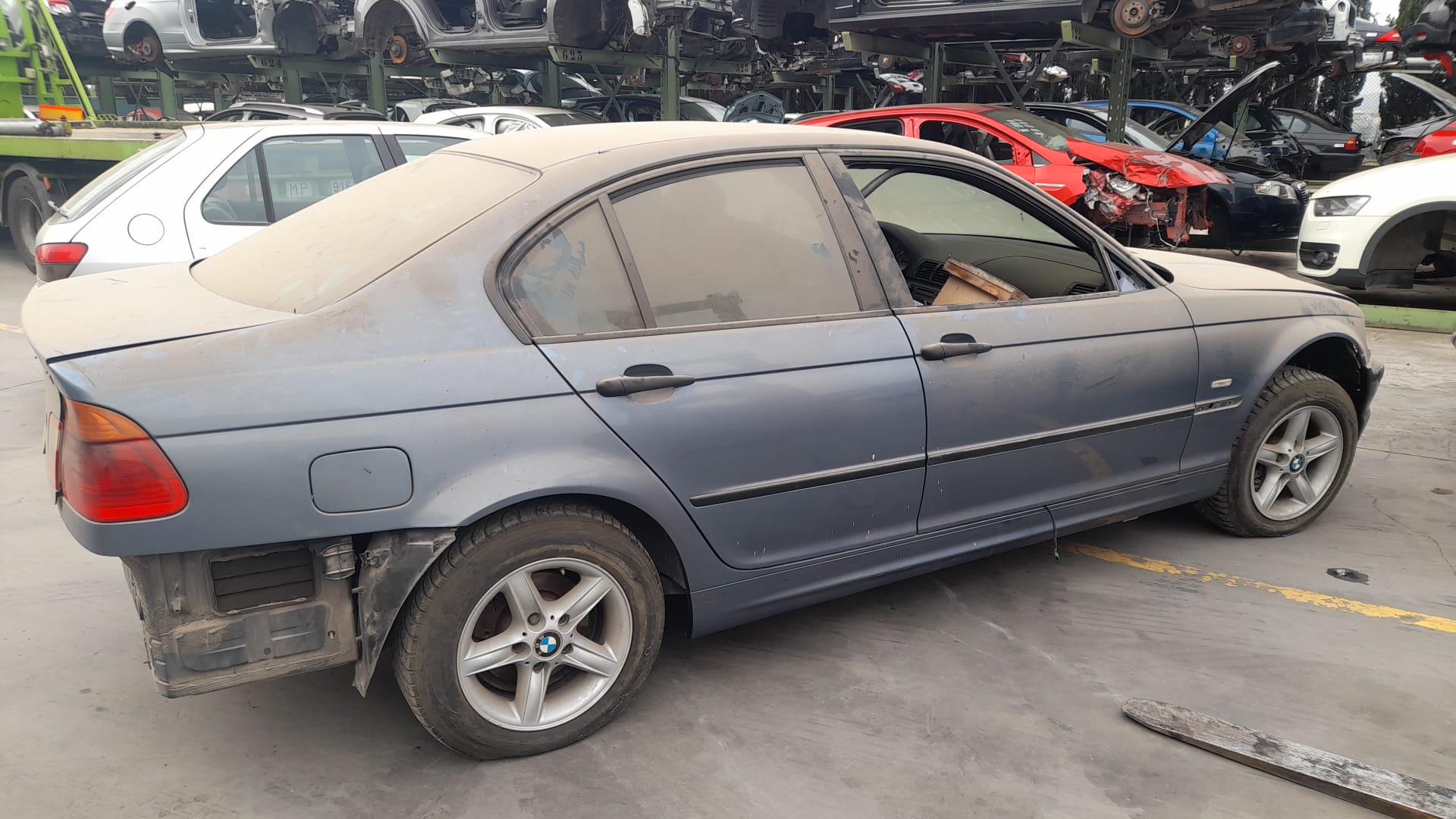 BMW 3 Series E46 (1997-2006) Передняя правая дверь 41517034152 18540587