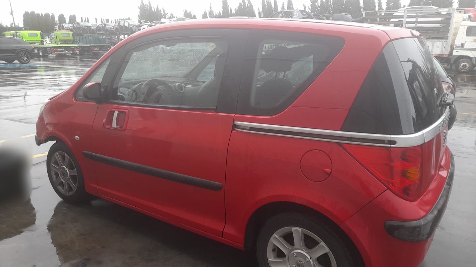 PEUGEOT 1007 1 generation (2005-2009) Bakre høyre baklys 6351V5 25186043