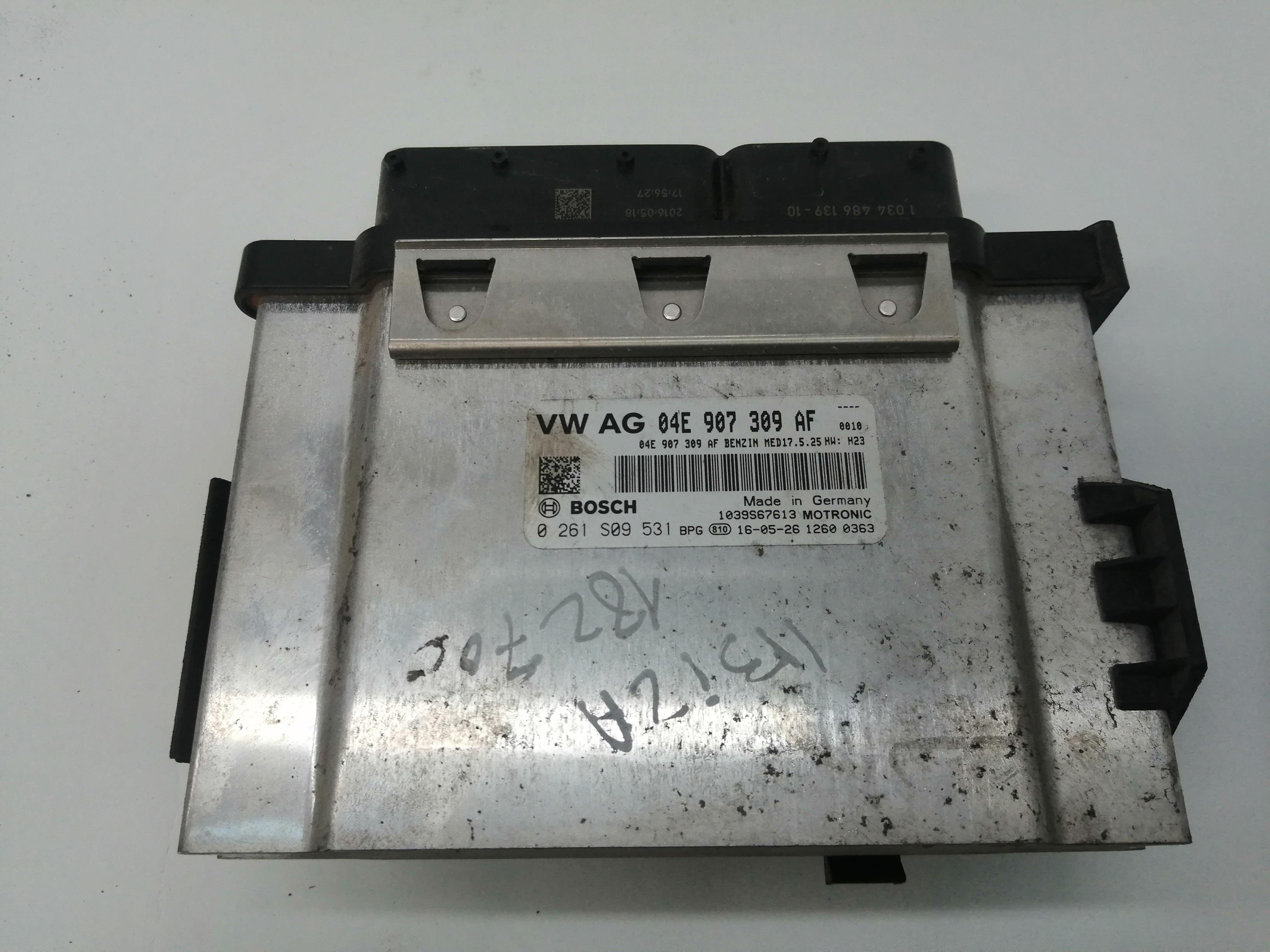 SEAT Ibiza 4 generation (2008-2017) Moottorin ohjausyksikkö ECU 04E907309AF,0261S09531 24017229