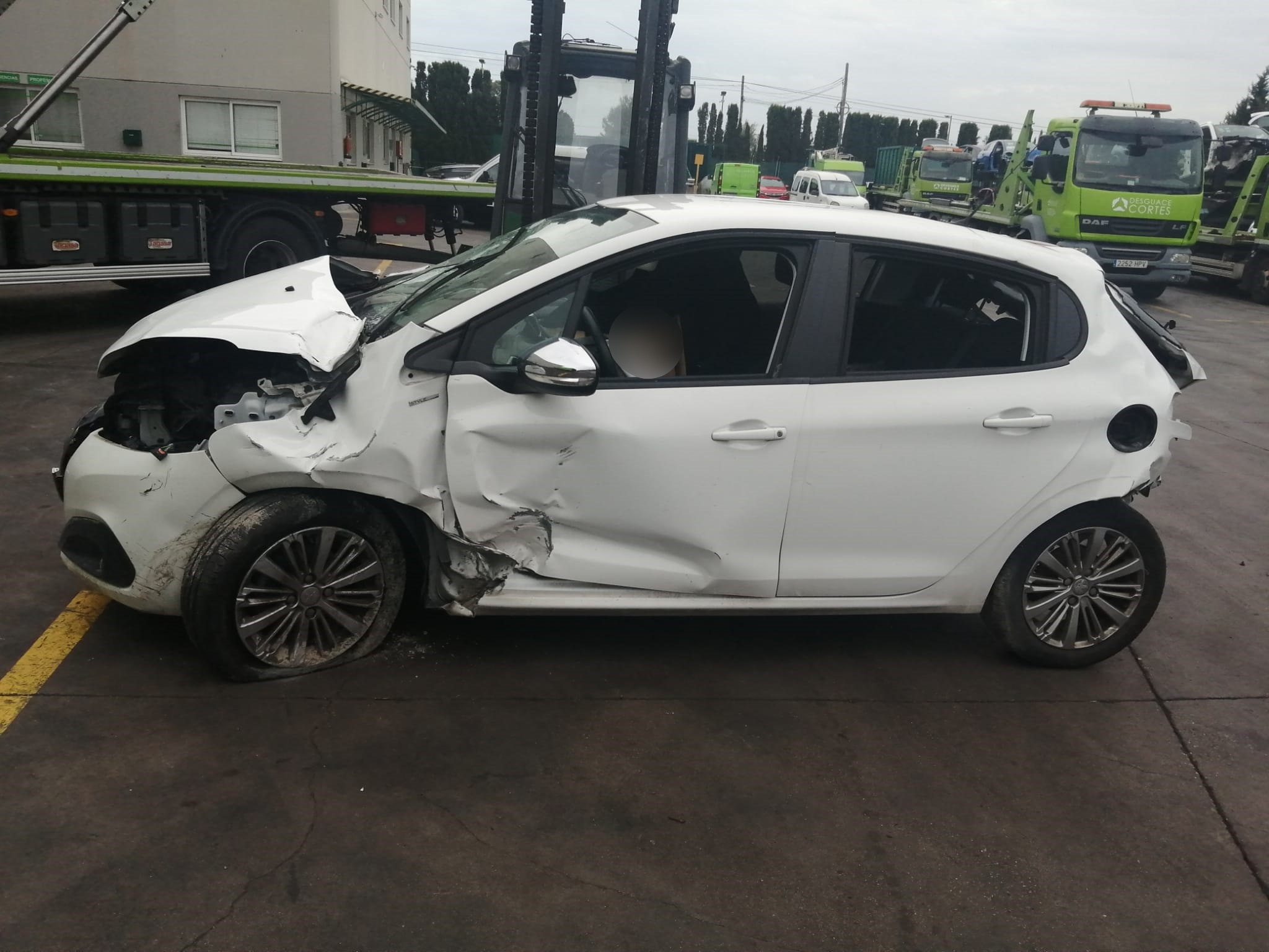 PEUGEOT 208 Peugeot 208 (2012-2015) Jobb első ajtó zárja 9812500780 25170595