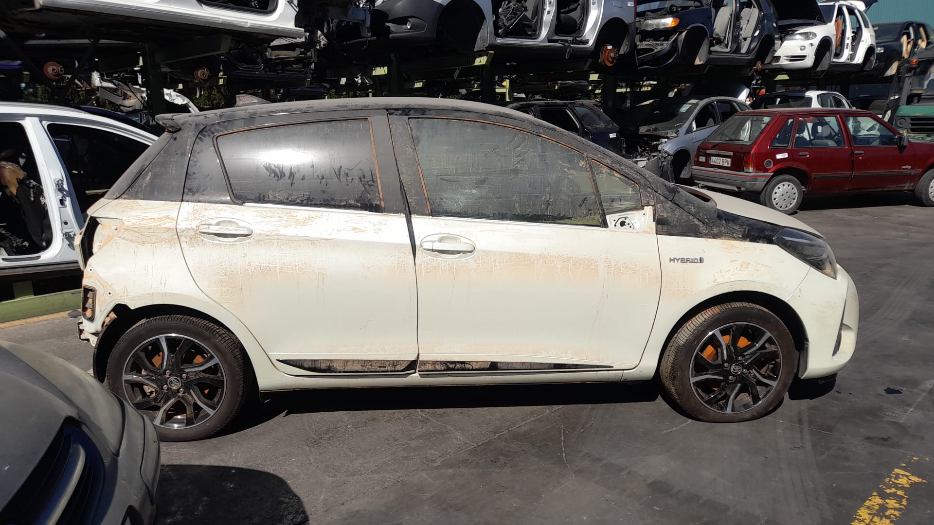 TOYOTA Yaris 3 generation (2010-2019) Дверь задняя левая 670040D550 18554365