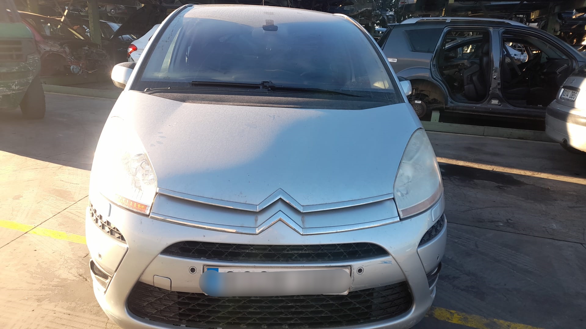 CITROËN C4 Picasso 1 generation (2006-2013) Fönsterlyftare till vänster bak 9223E0 21646630