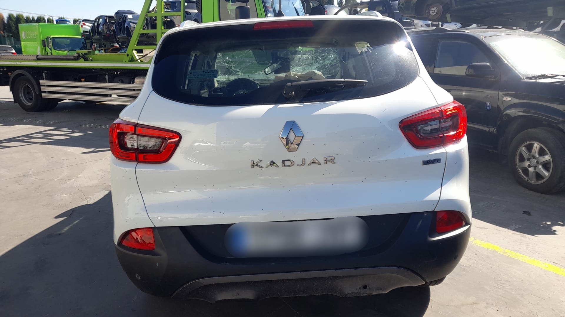 RENAULT Kadjar 1 generation (2015-2024) Rear Left Taillight 265550151R 25178459