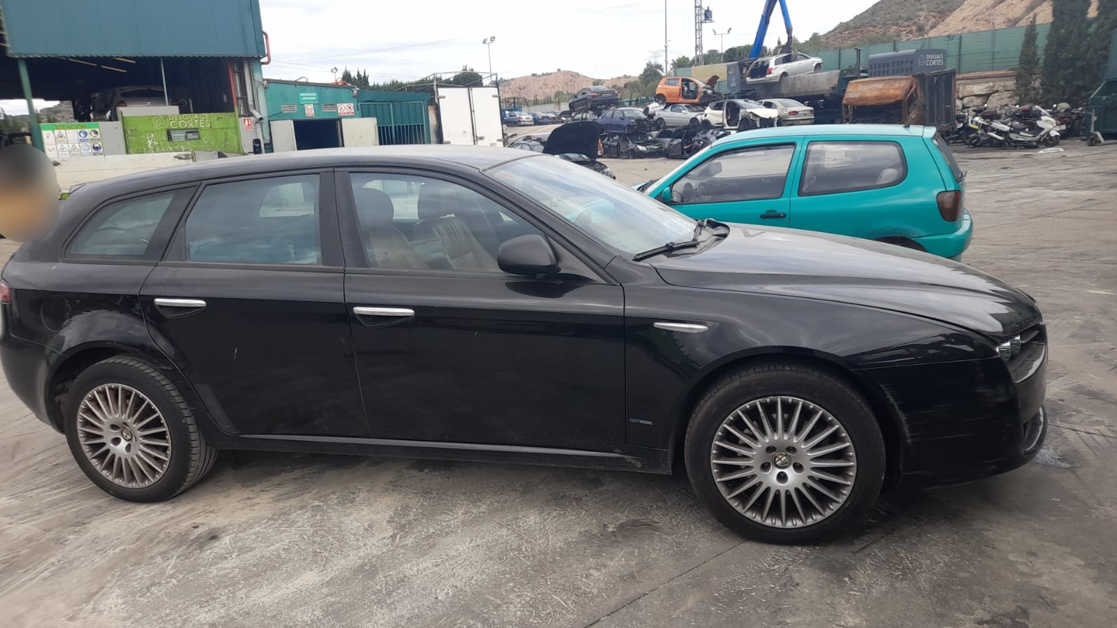 ALFA ROMEO 159 1 generation (2005-2011) Αριστερό μπροστινό φανάρι 60683988 22943002