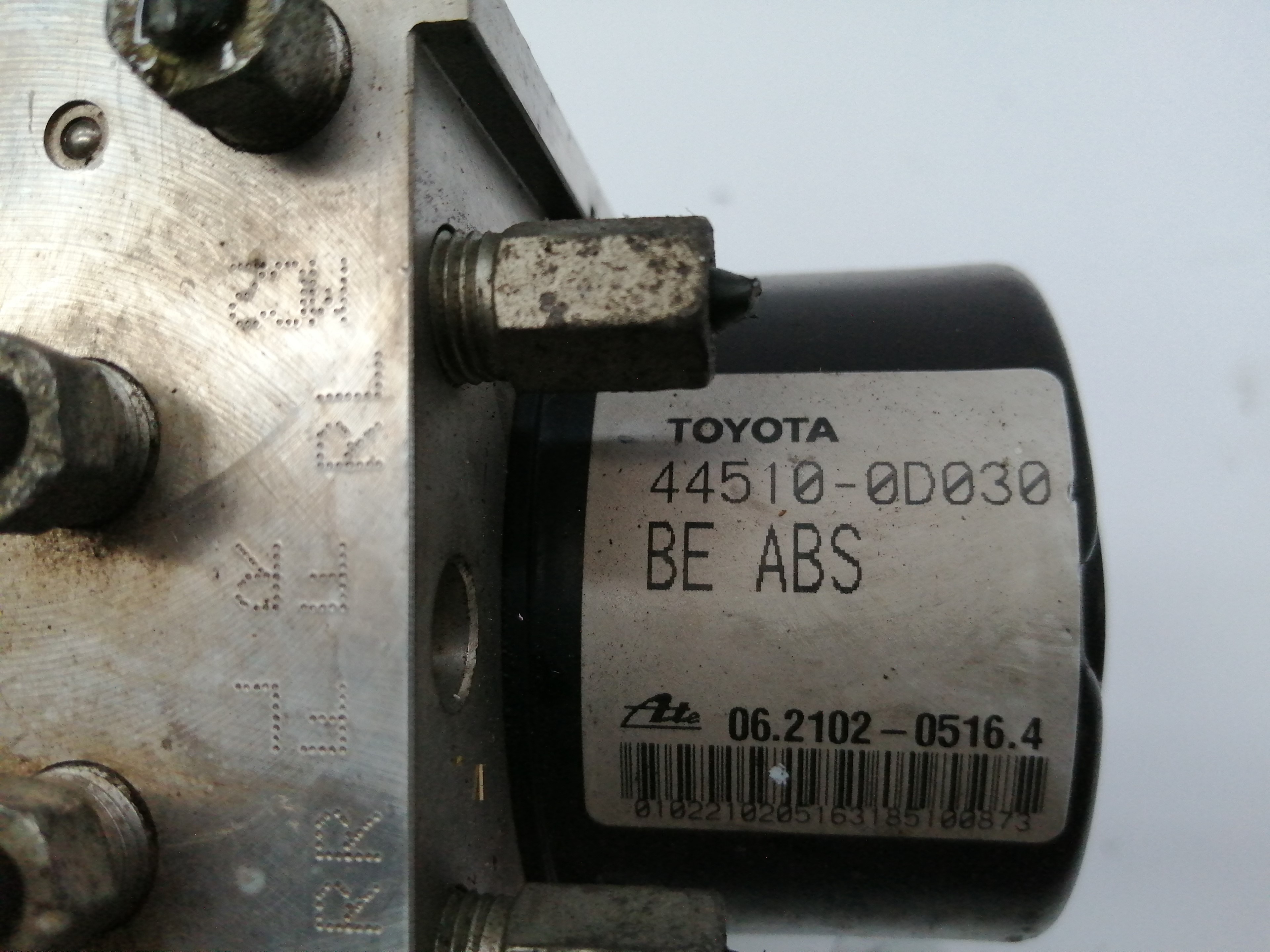 TOYOTA Yaris 2 generation (2005-2012) ABS pump 895410D040, 445100D030 21659266