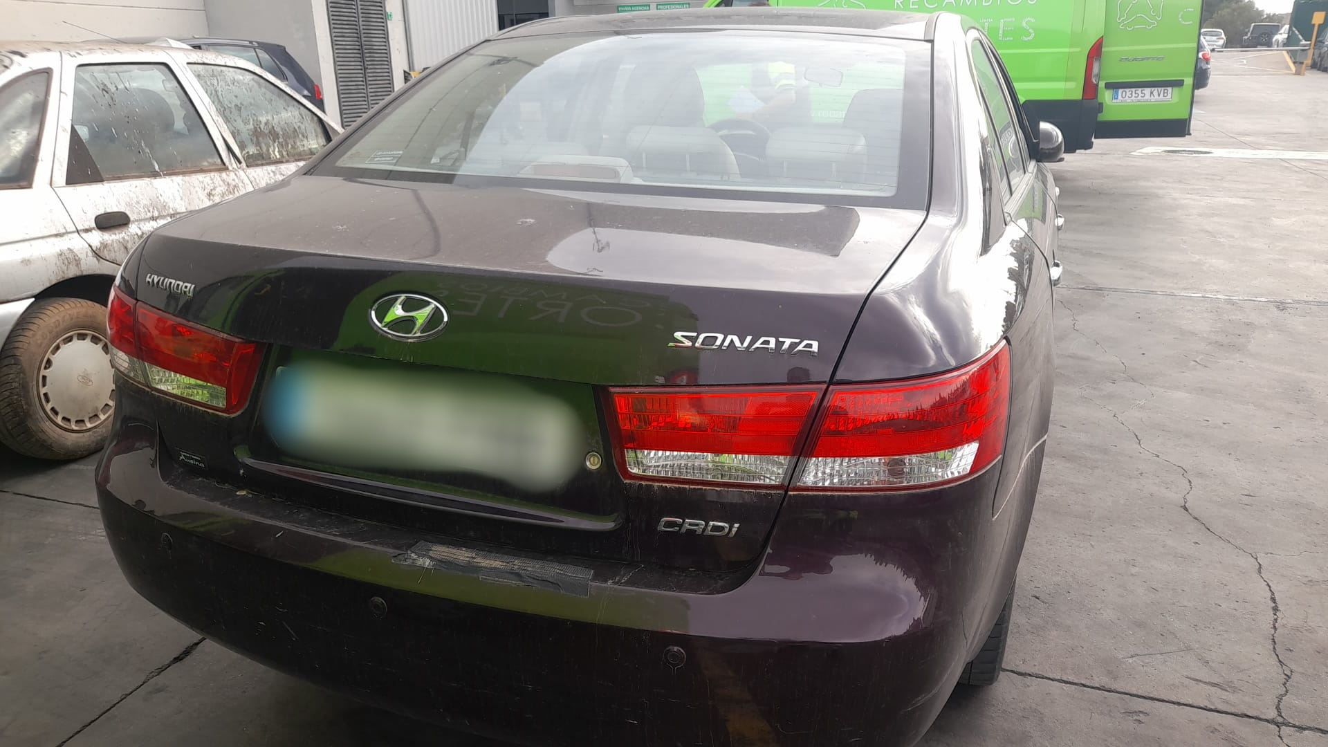 HYUNDAI Sonata 4 generation (1998-2012) Priekinės kairės durys 760033K010 24022041