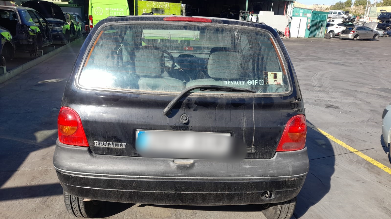 RENAULT Twingo 1 generation (1993-2007) Бампер задний 7701471467 23088897