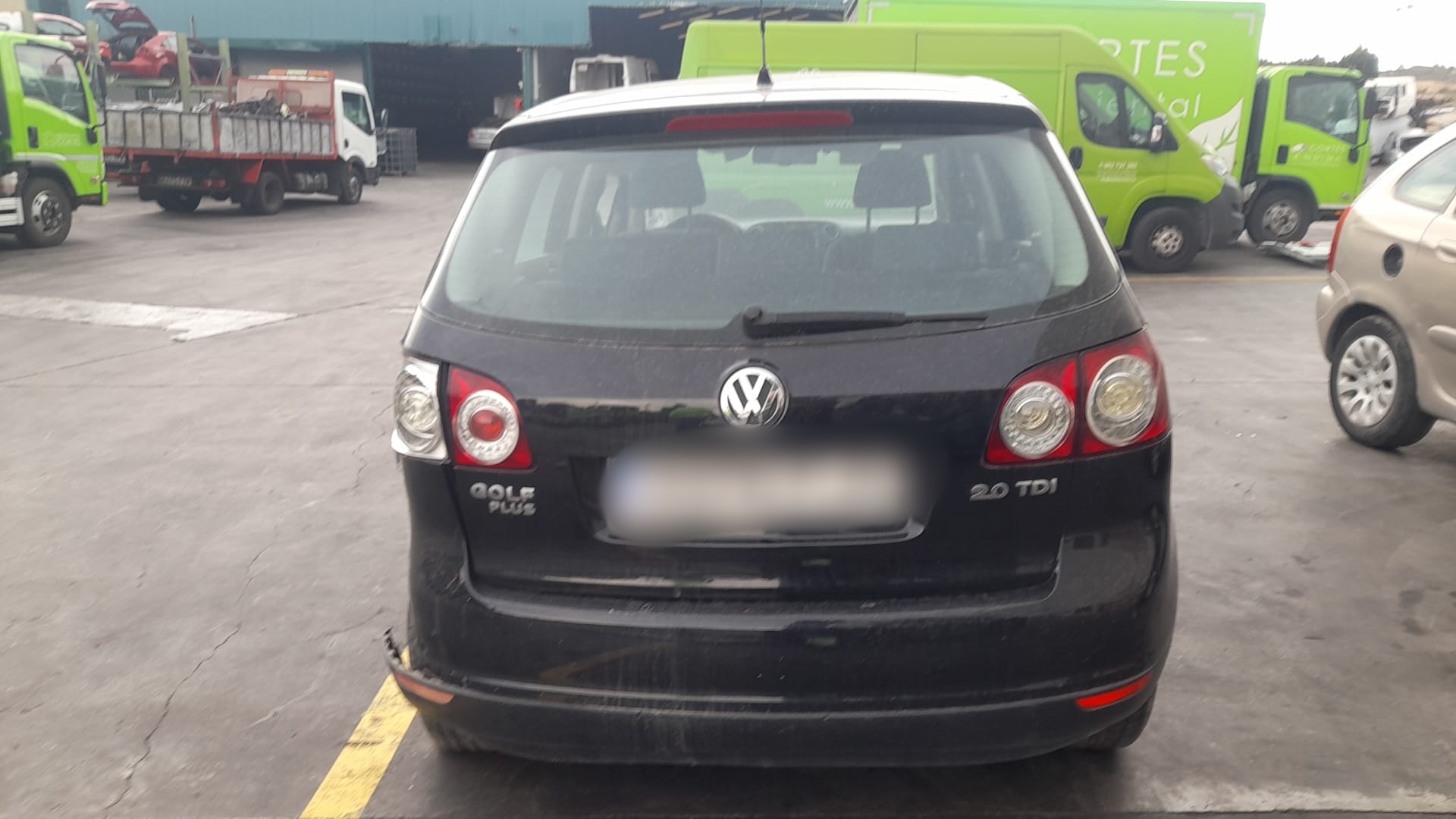 VOLKSWAGEN Golf Plus 2 generation (2009-2014) Csomagtérajtó zárja 5M0827505E 25706125