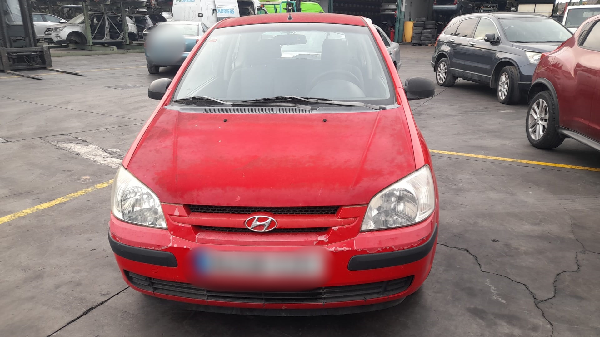 HYUNDAI Getz 1 generation (2002-2011) Преден десен калник 663211C350D 22943084