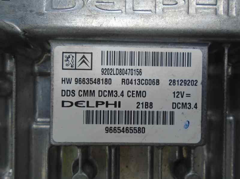 PEUGEOT 407 1 generation (2004-2010) Engine Control Unit ECU R0413C006B 18483526