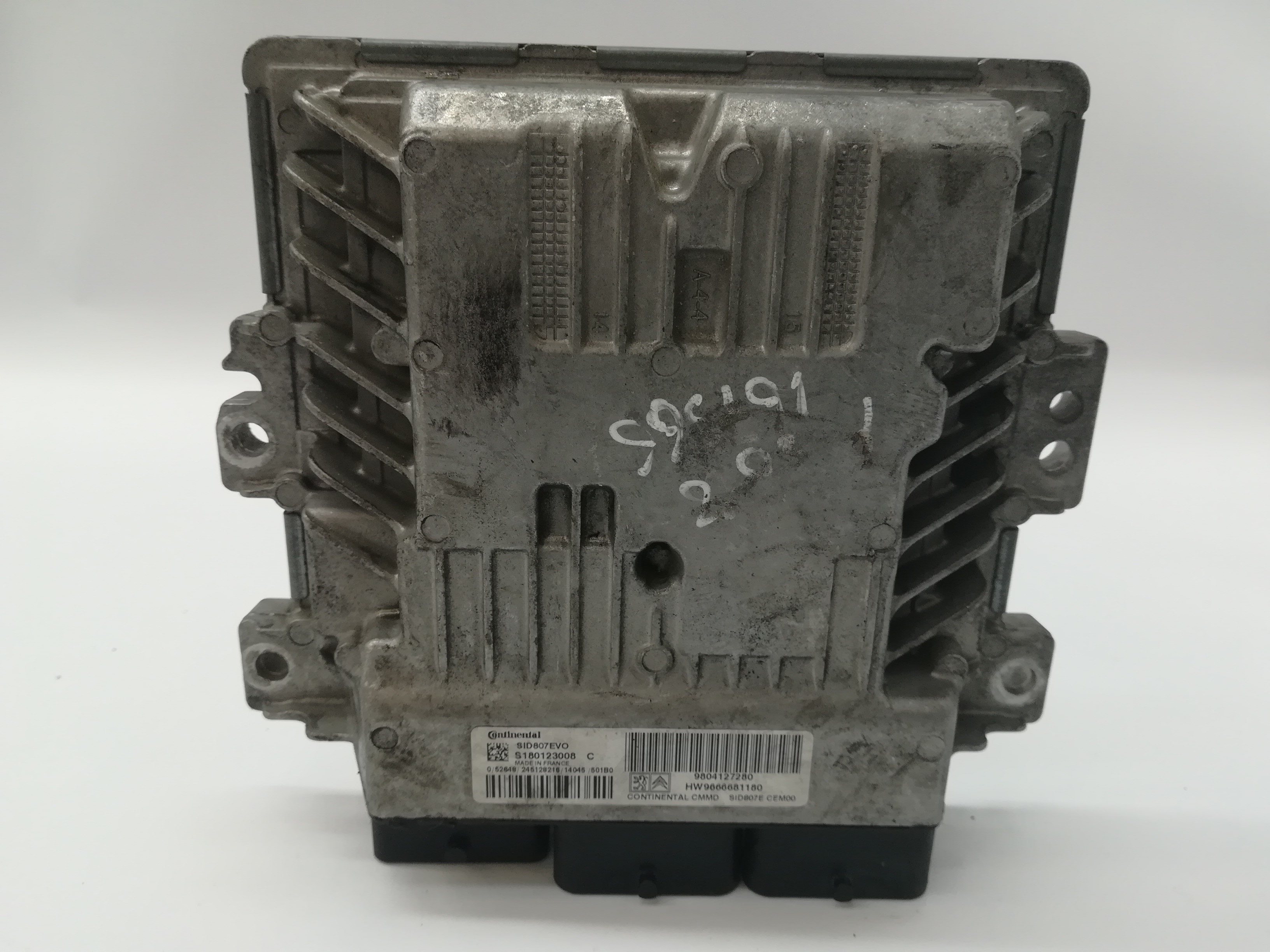 PEUGEOT 308 T9 (2013-2021) Блок керування двигуном ECU 1610808380 18637683