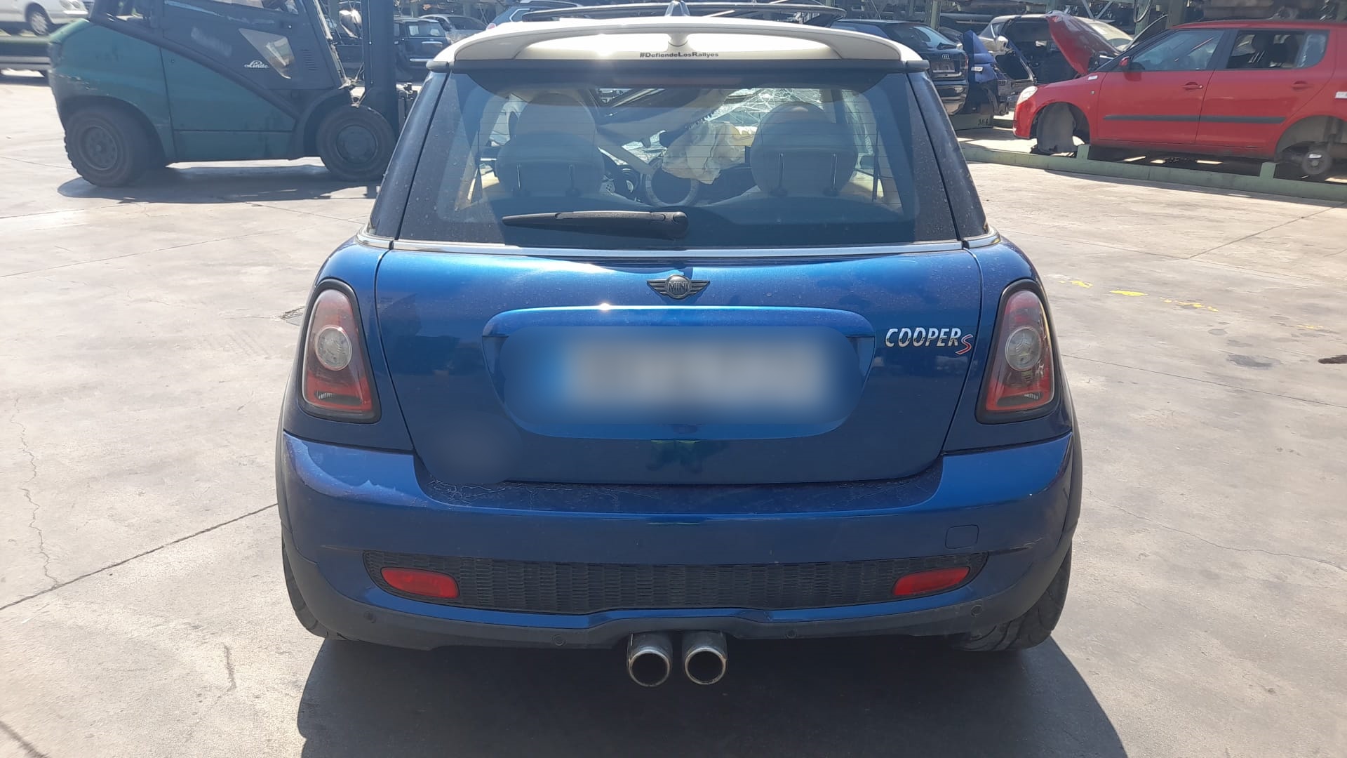 MINI Cooper R56 (2006-2015) Priekšējo kreiso durvju logu pacēlājs 51332756083 18571817