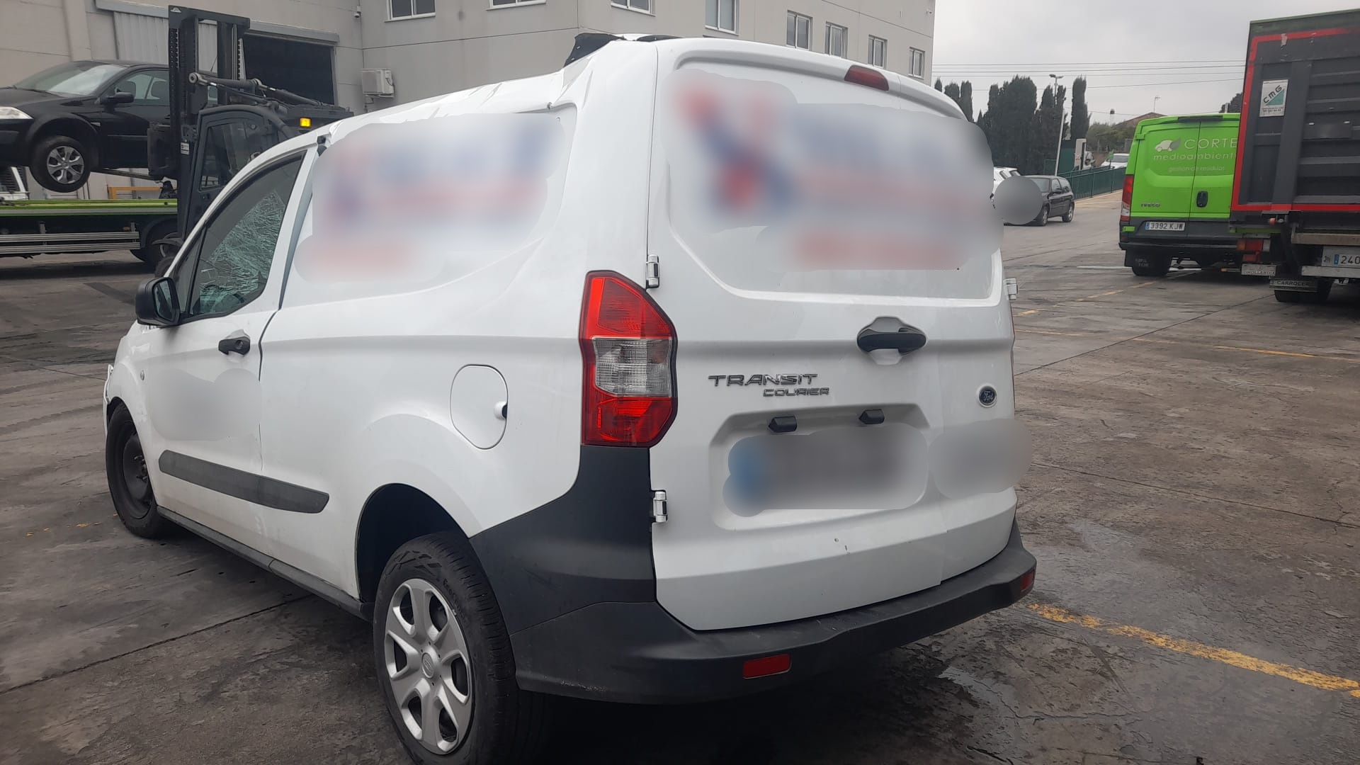 FORD Tourneo Courier 1 generation (2014-2024) Front venstre dør utvendig håndtak 1767138 18547032