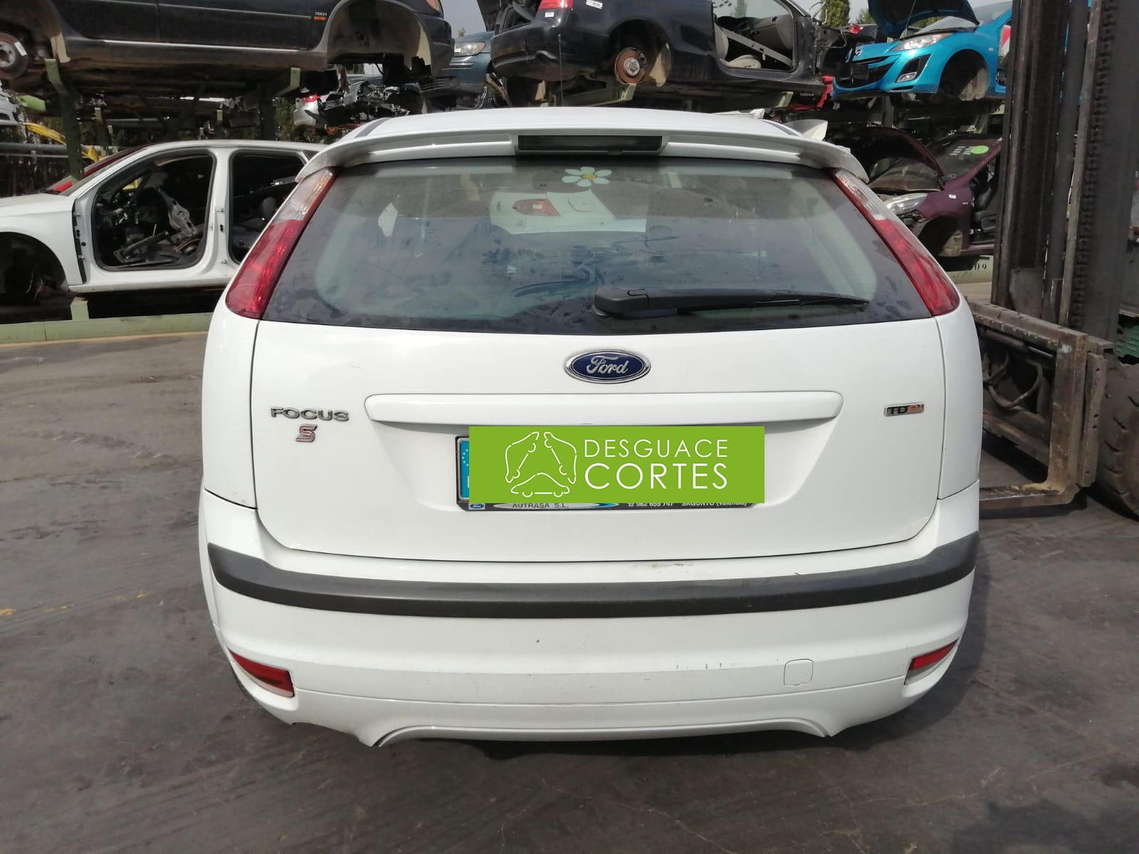 FORD Focus 2 generation (2004-2011) Bagāžas nodalījuma loga tīrītāja motorīts 1689913 18638287