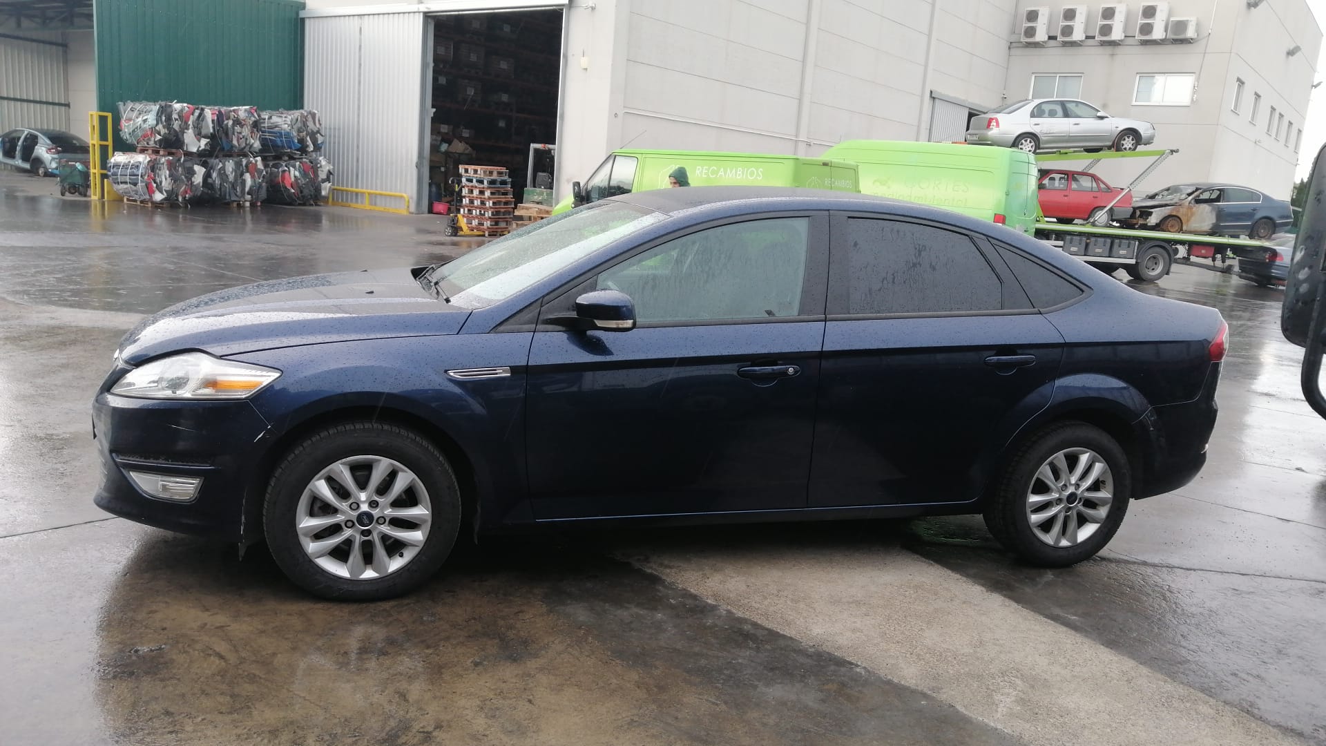 FORD Mondeo 4 generation (2007-2015) Galinių dešinių durų spyna 6M2AR26412BD 18637655