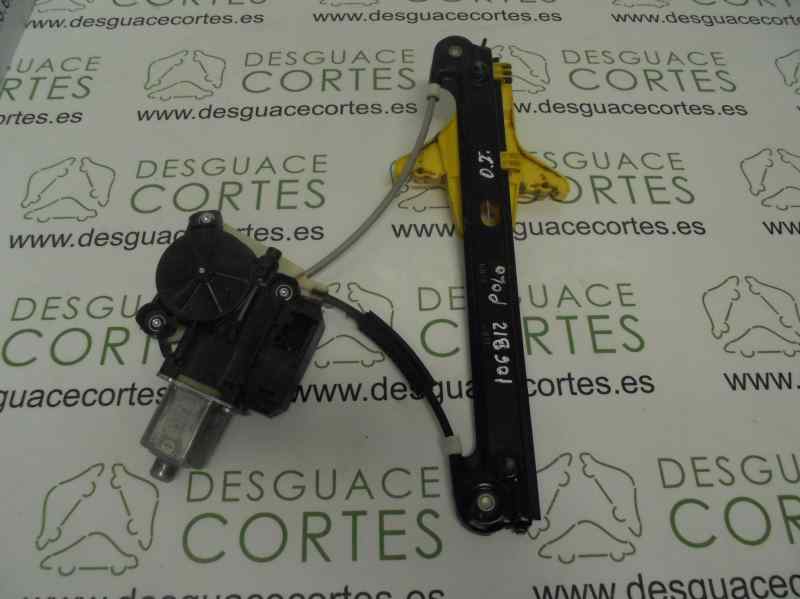 VOLKSWAGEN Polo 5 generation (2009-2017) Rear left door window lifter 6R4839461E 18393352