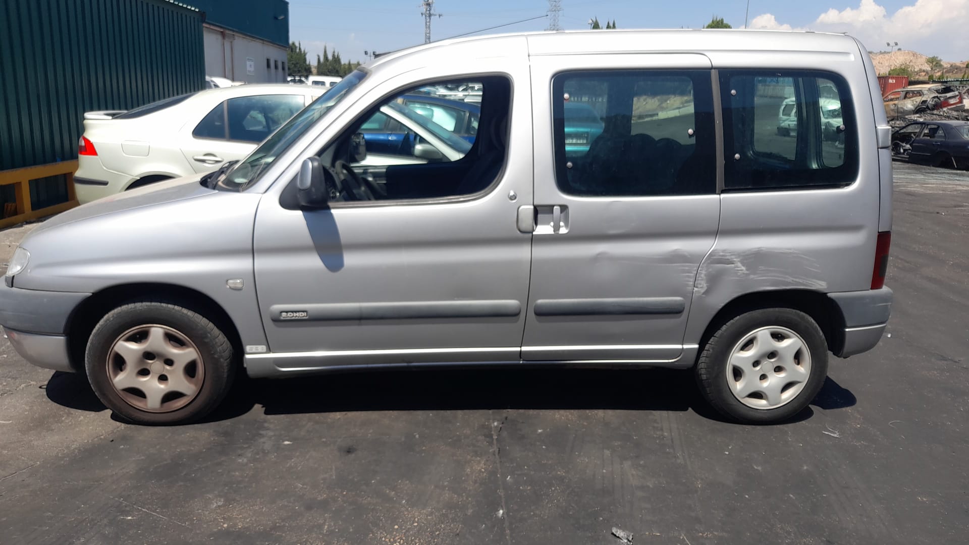 CITROËN Berlingo 1 generation (1996-2012) Регулятор вікна правої передньої двері 9222G1 25177587