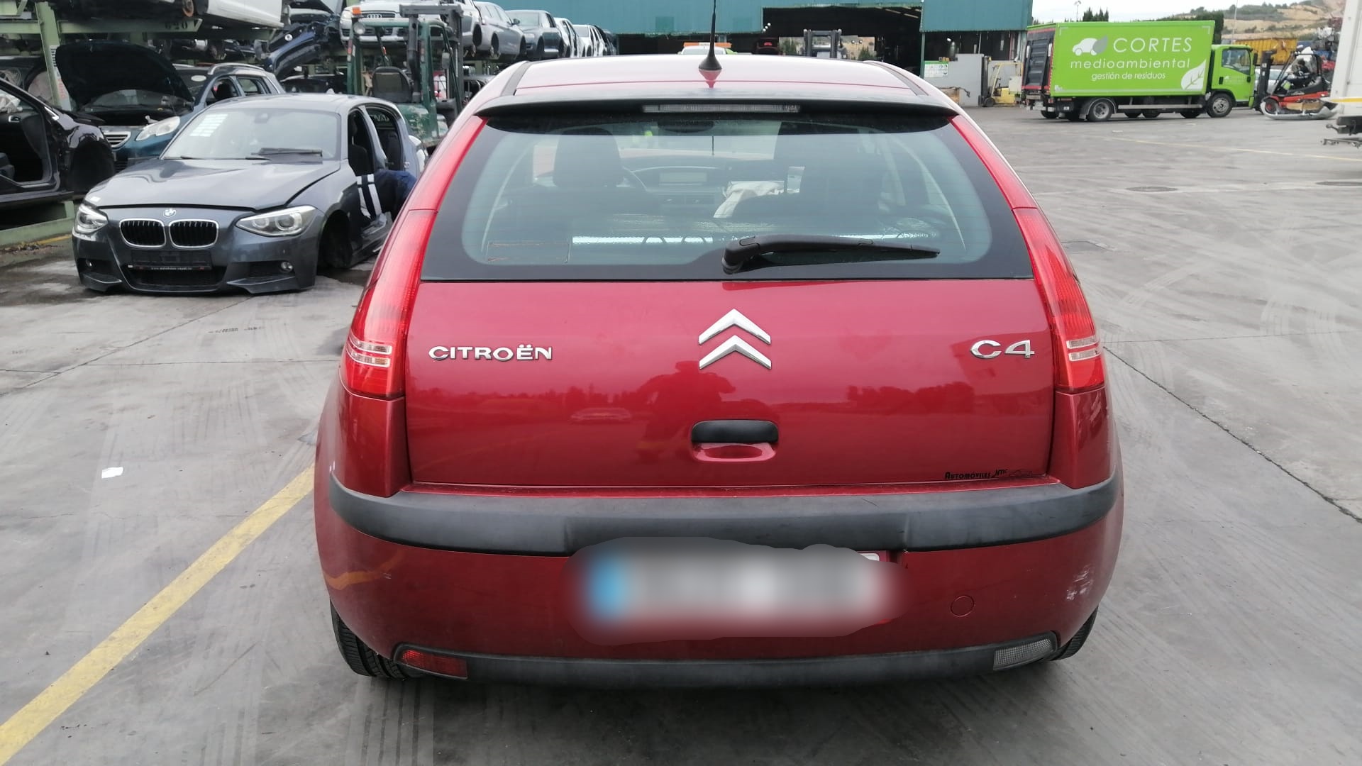 CITROËN C4 1 generation (2004-2011) Зеркало передней левой двери 8149YP 22769890