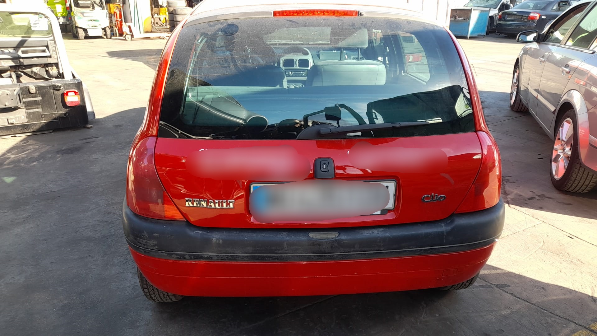 VAUXHALL Clio 2 generation (1998-2013) Jobb első fényszóró 7701045994 18652535