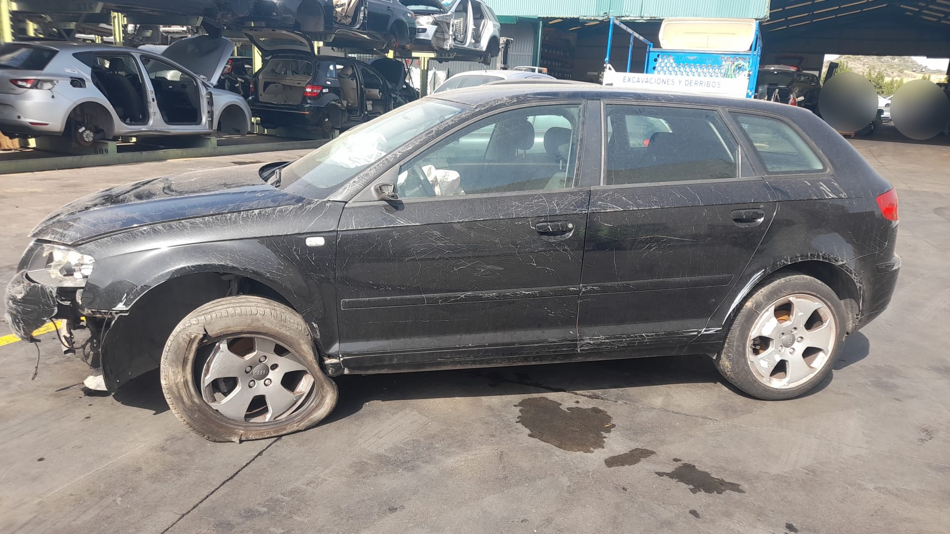 AUDI A3 8P (2003-2013) Дверь задняя правая 8P4833052A 24018535