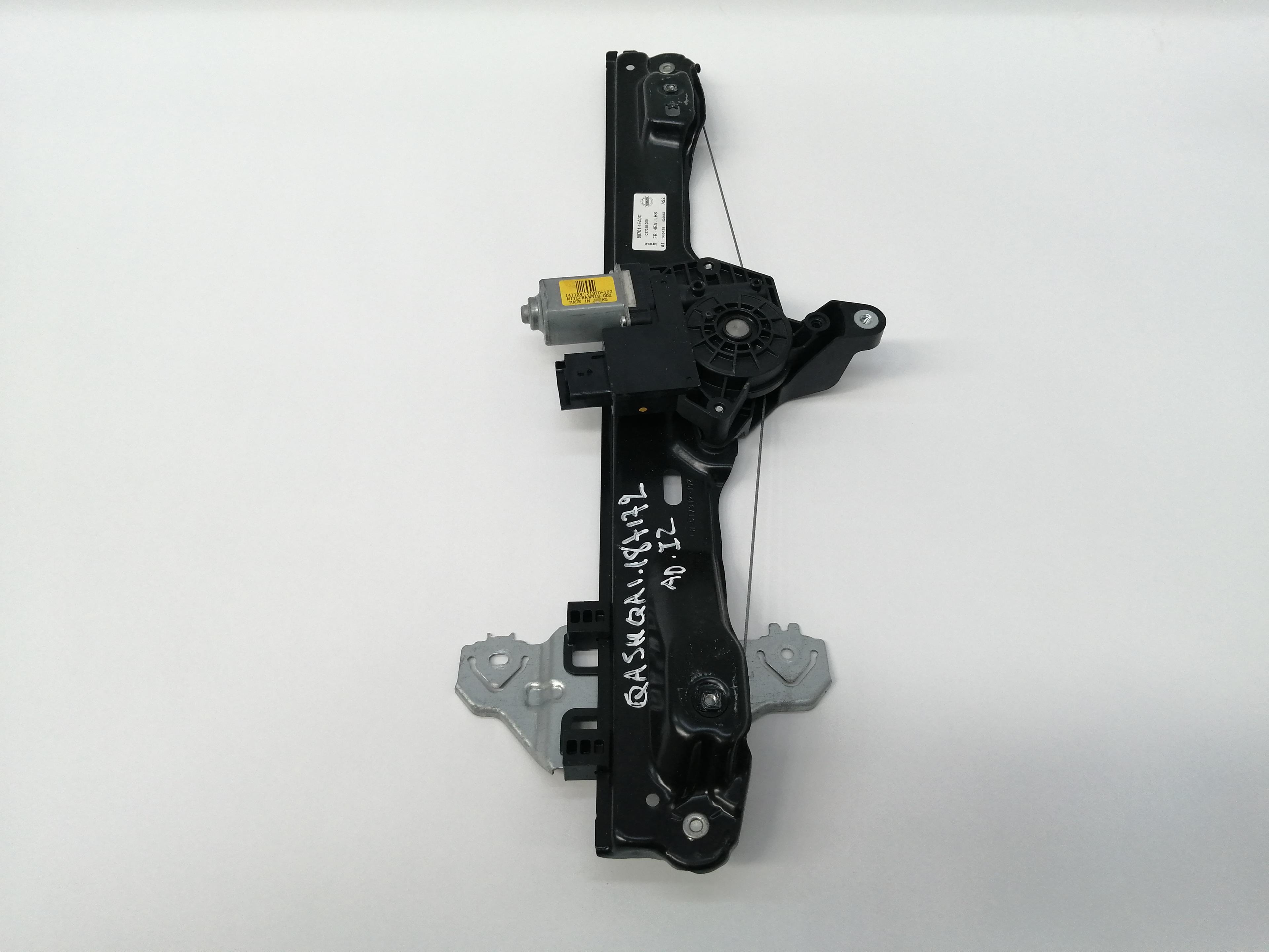 NISSAN Qashqai 2 generation (2013-2023) Front Left Door Window Regulator 807004EA0D 24346053