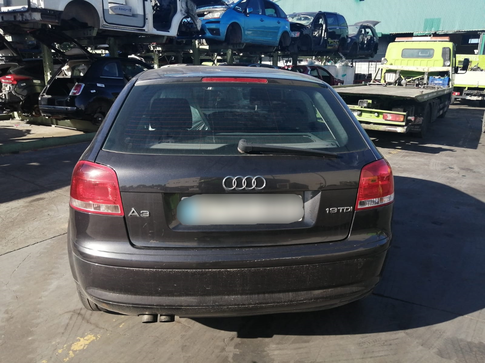 AUDI A3 8P (2003-2013) Unité de contrôle SRS 8P0959655D 24787365