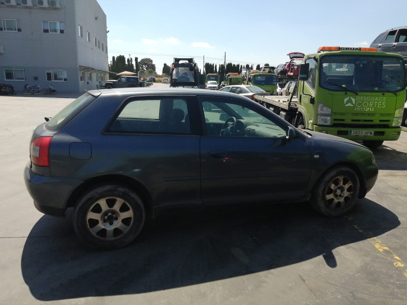 AUDI A3 8L (1996-2003) Наружная ручка передней левой двери 4B1837207 25161404