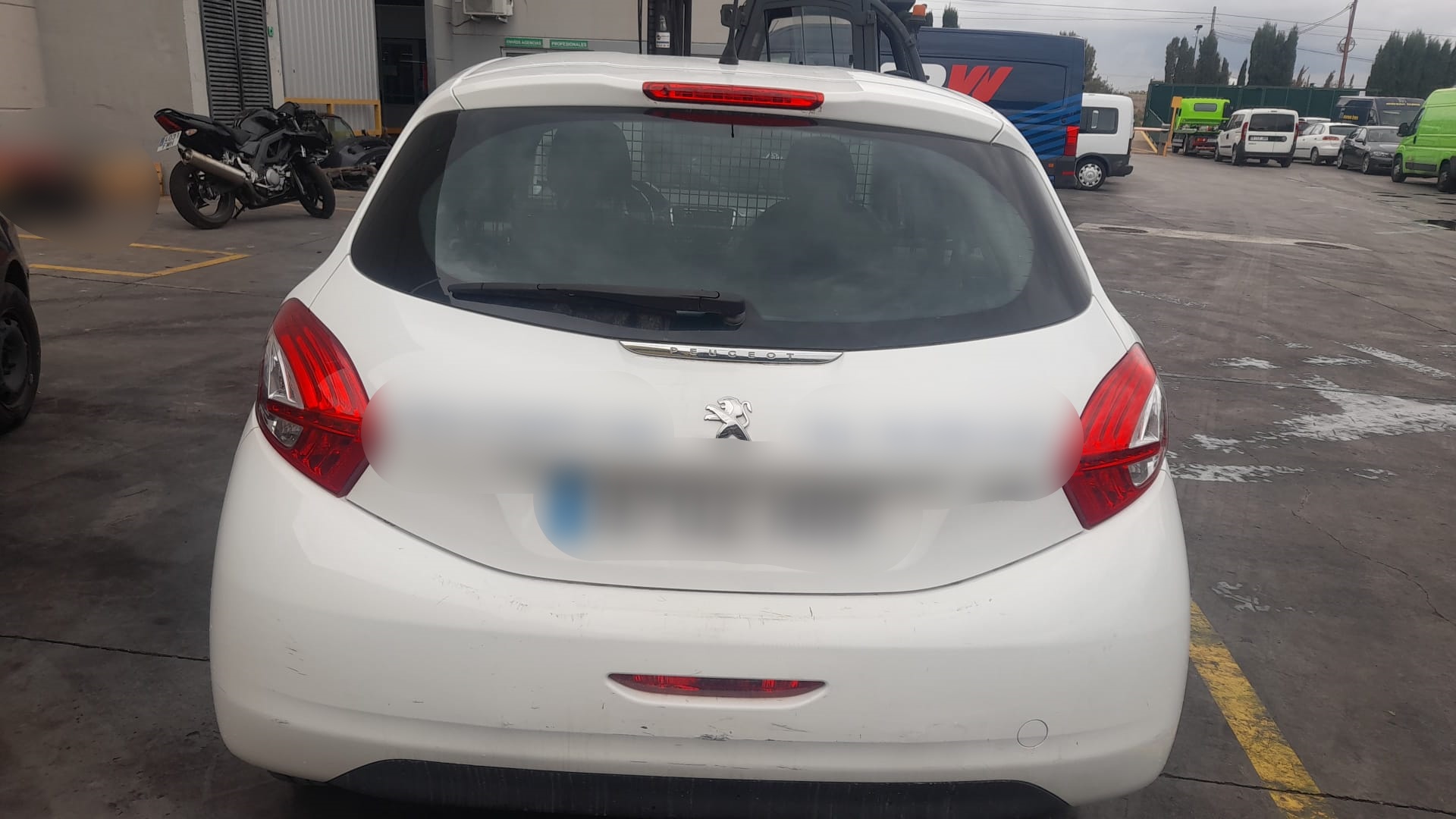 PEUGEOT 208 Peugeot 208 (2012-2015) Дверь задняя левая 9671907580 24673585