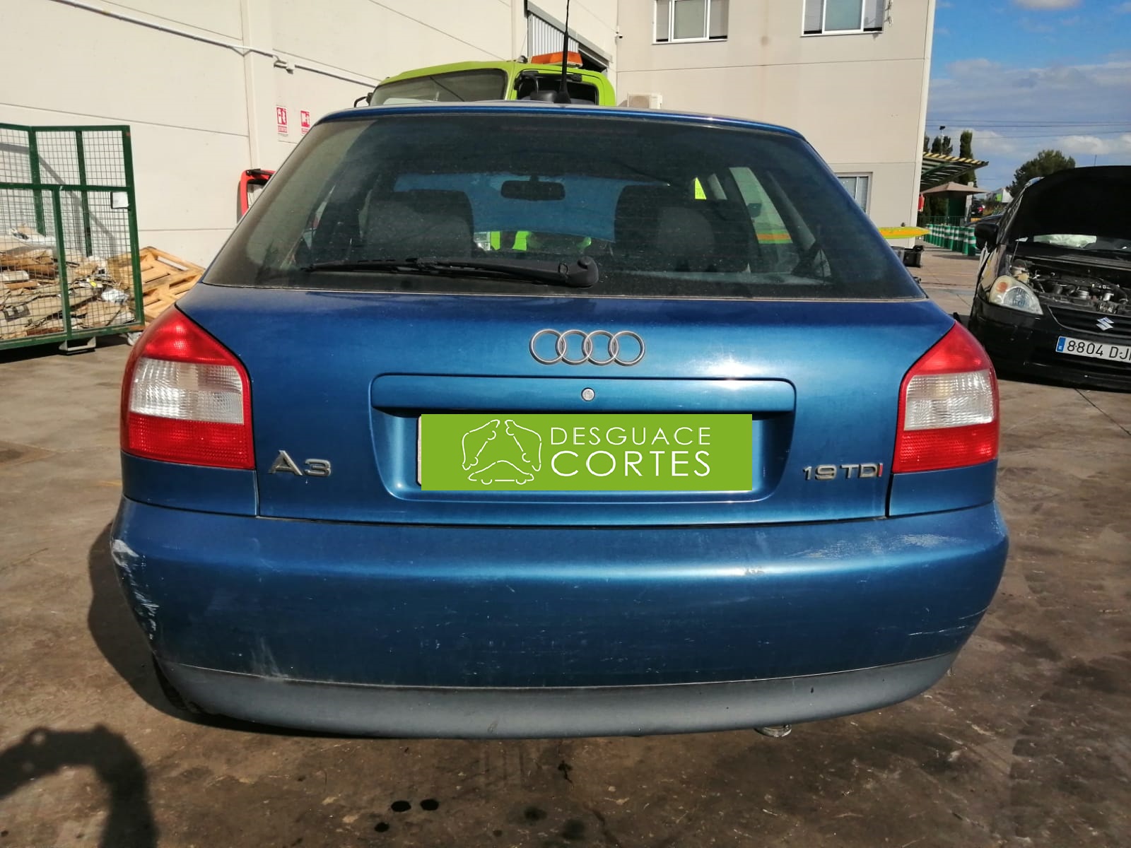 AUDI A3 8L (1996-2003) Høyre sidespeil 8L1858532JF 18633892