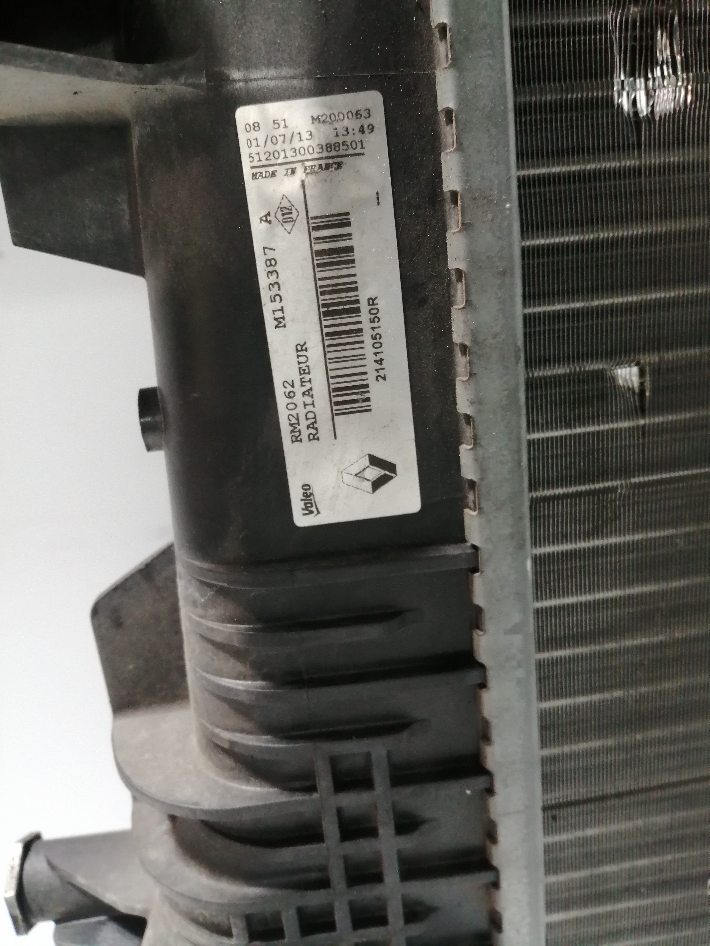 RENAULT Megane 3 generation (2008-2020) Air Con Radiator 214100002R 18607894