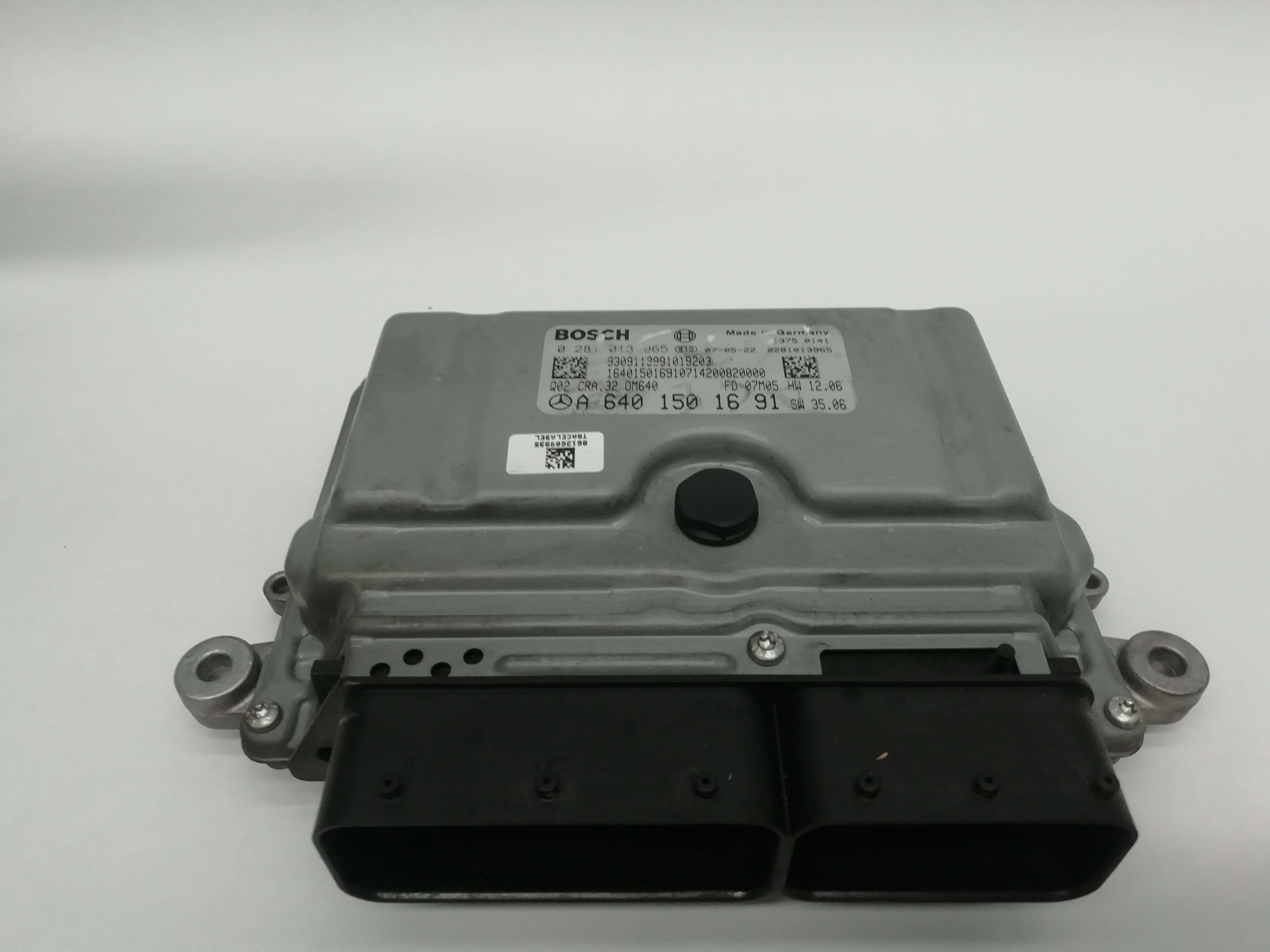 CHEVROLET B-Class W245 (2005-2011) Engine Control Unit ECU A6401501691,0281013965 18793667