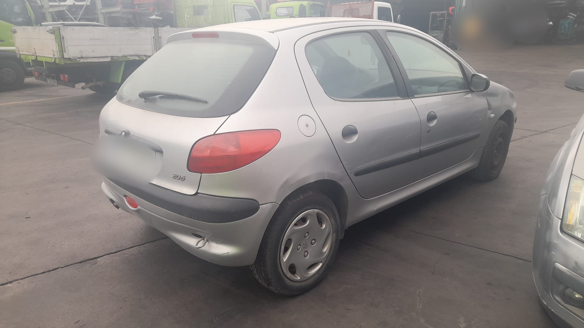 PEUGEOT 206 1 generation (1998-2009) Spidometras (Prietaisų skydelis) 9634961080 24034547