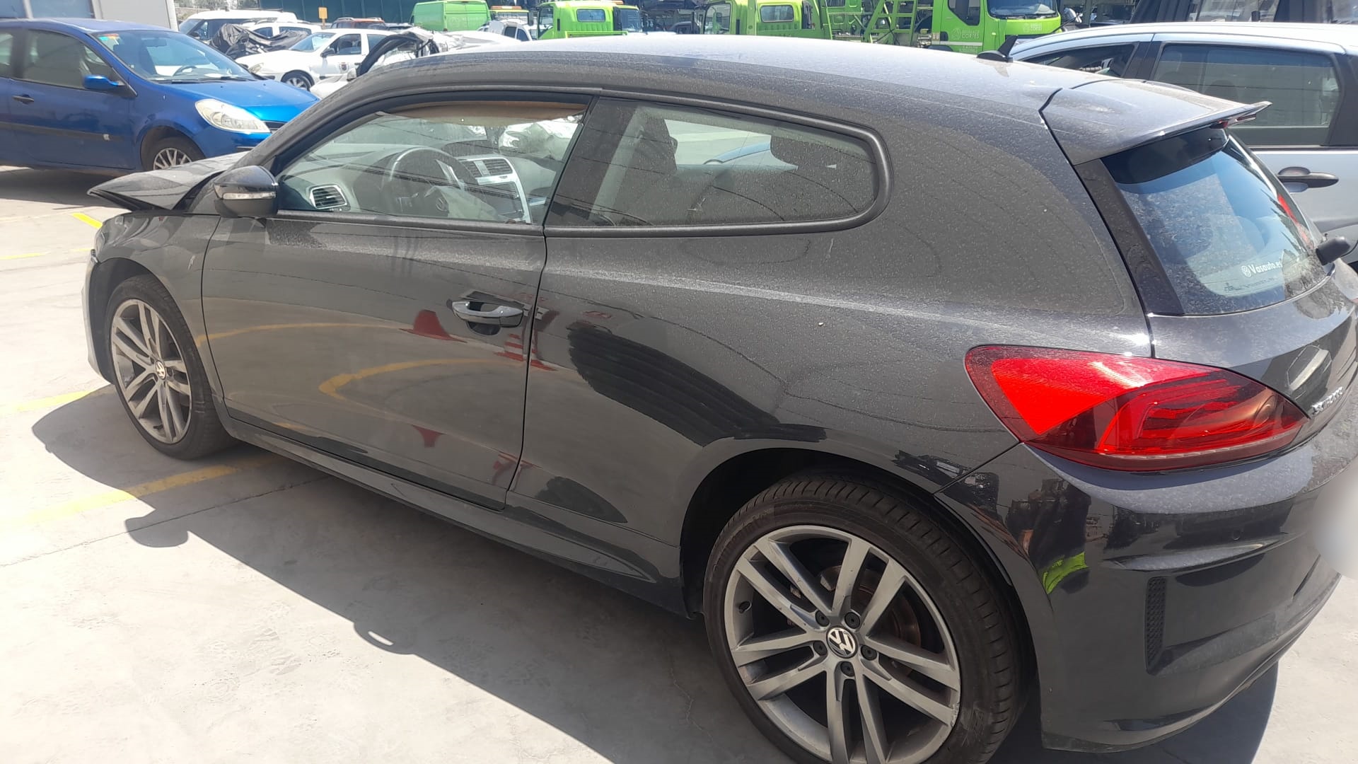 VOLKSWAGEN Scirocco 3 generation (2008-2020) Jobb oldali visszapillantó tükör 1K8857508R 25705707