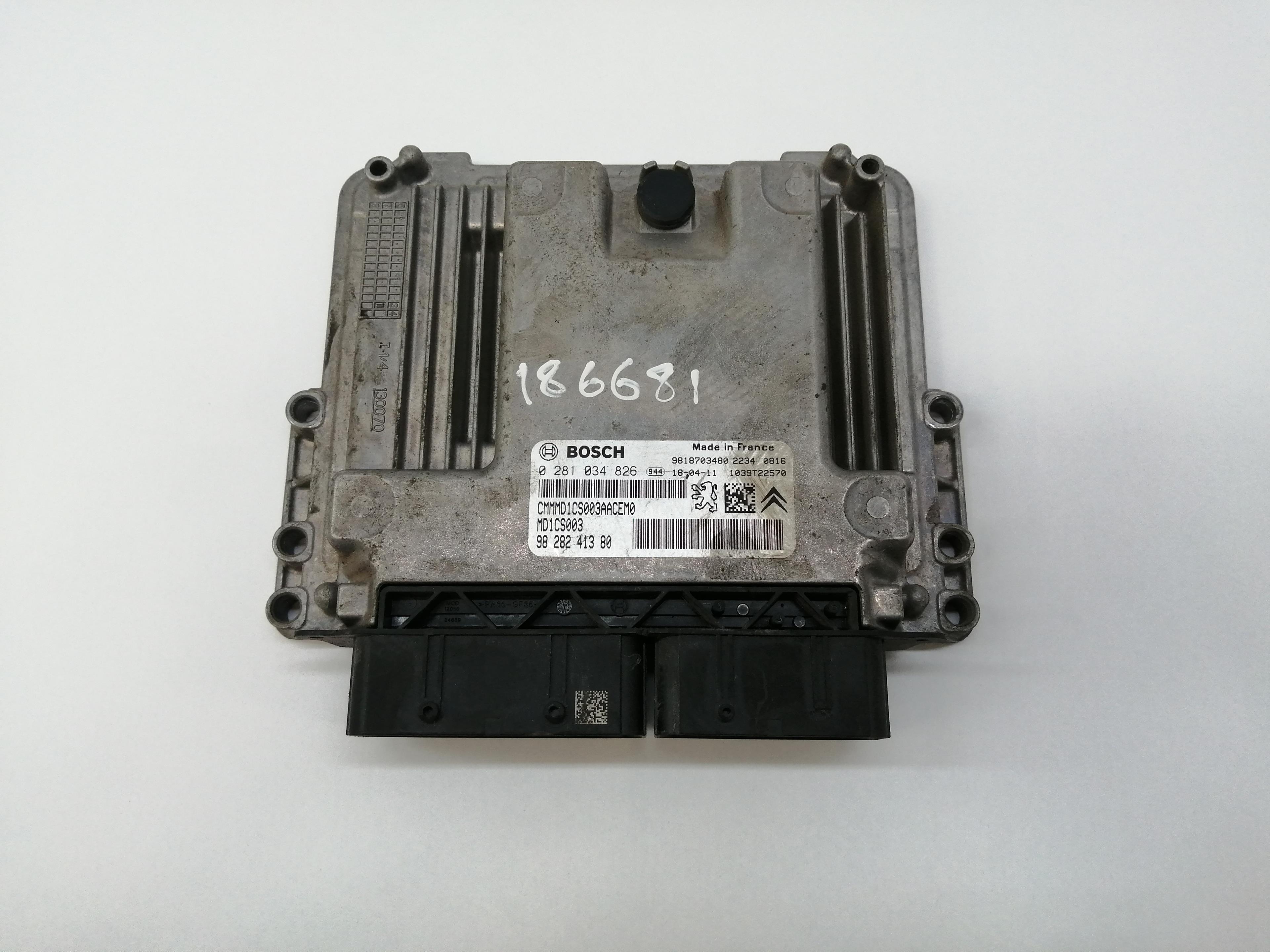 CITROËN C4 Cactus 1 generation (2014-2024) Unitate de control motor 9828241380,0281034826 23877032