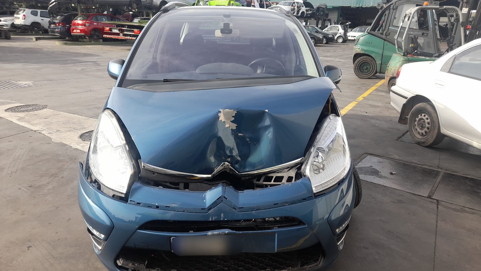 CITROËN C4 Picasso 1 generation (2006-2013) Galinės kairės durys 9006K4 18596050