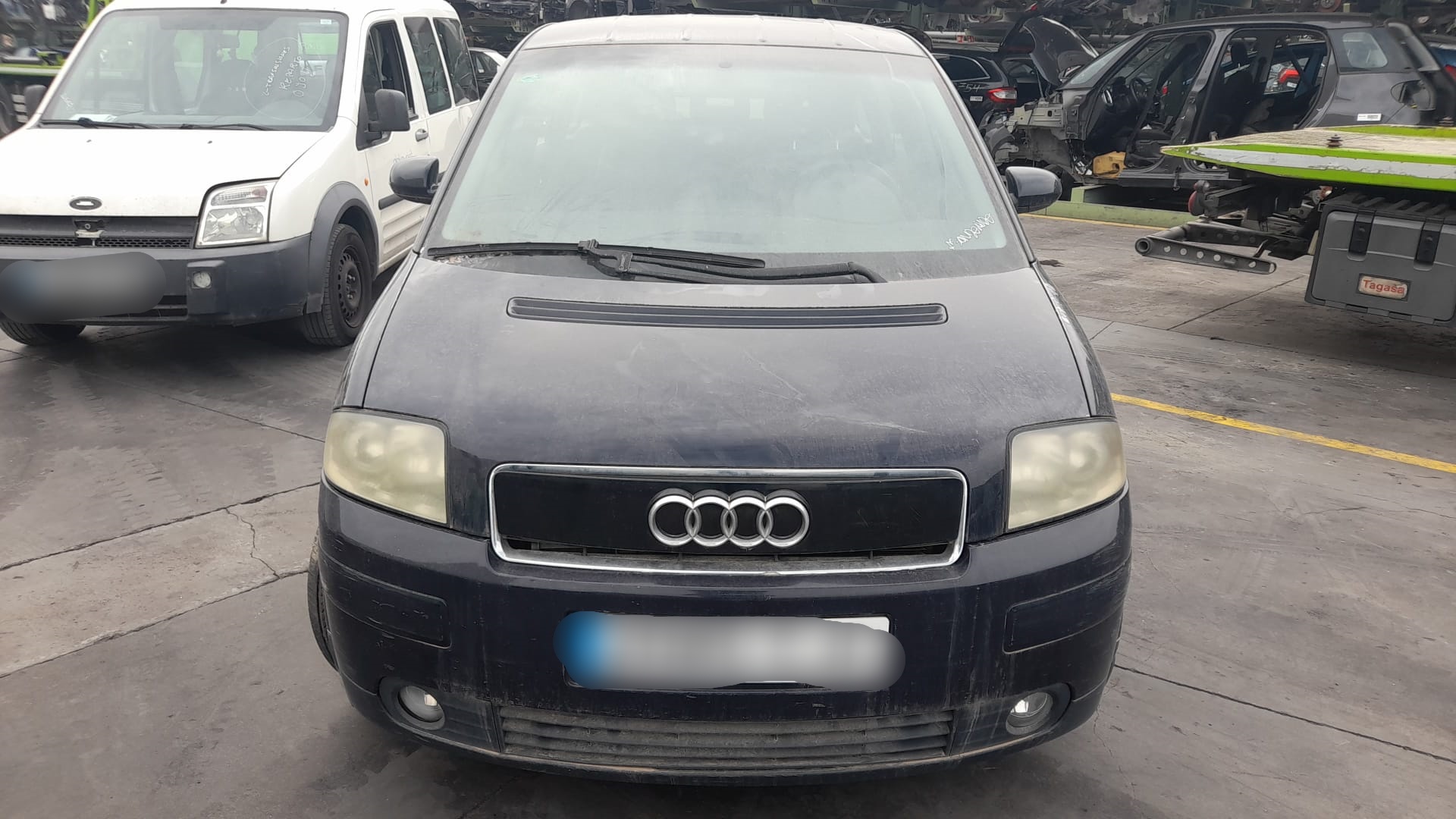 AUDI A2 8Z (1999-2005) Бампер задний 8Z0807303 18577540