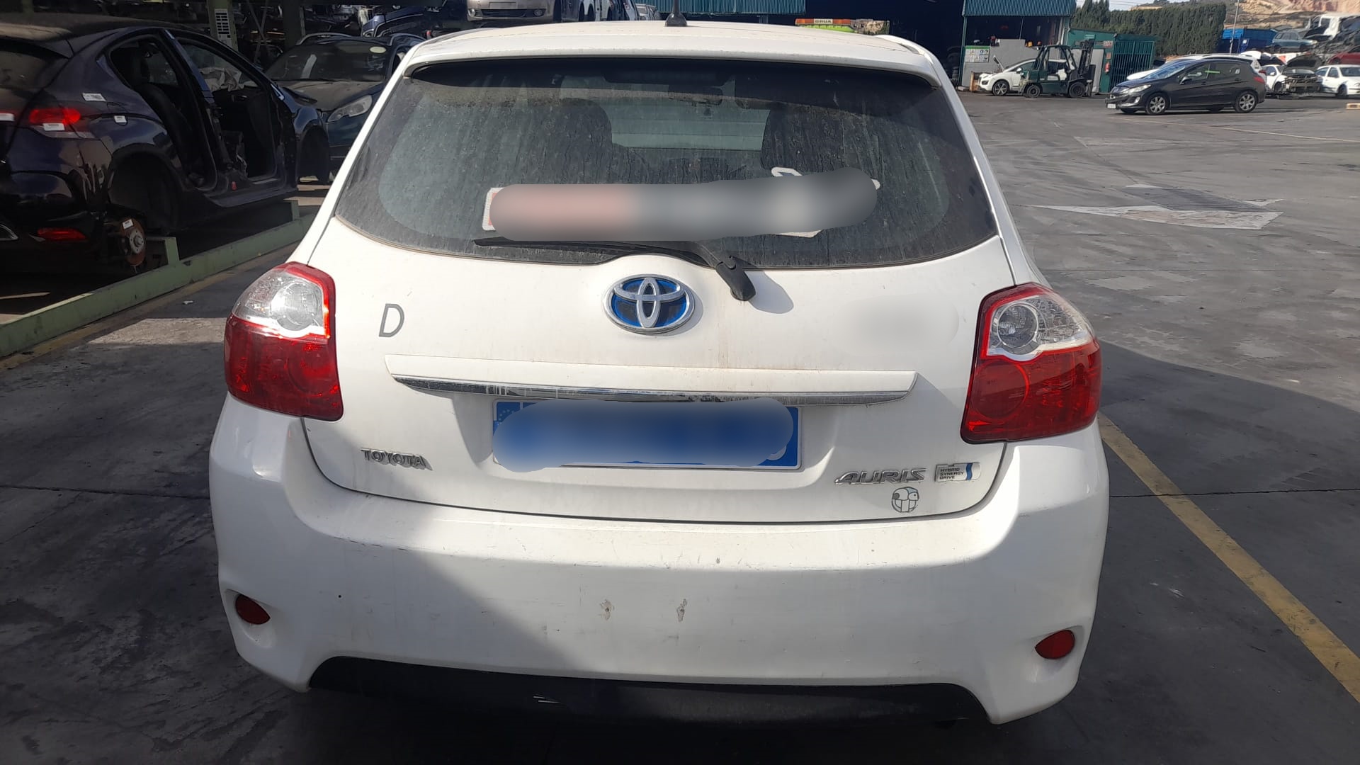 TOYOTA Auris 1 generation (2006-2012) Porte arrière gauche 6700402260 24546739