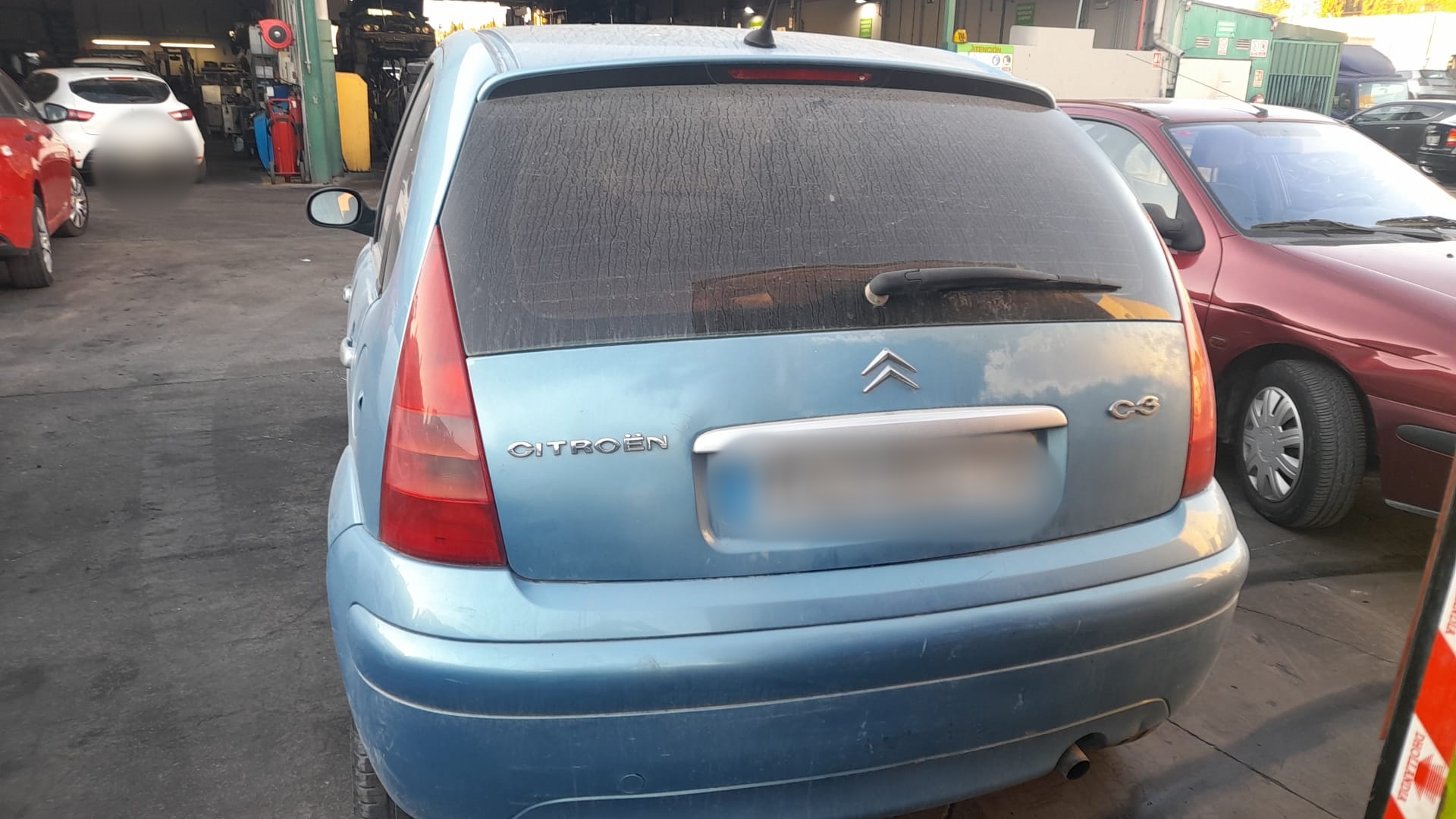 CITROËN C3 1 generation (2002-2010) Rear Left Door 9006K7 24547921