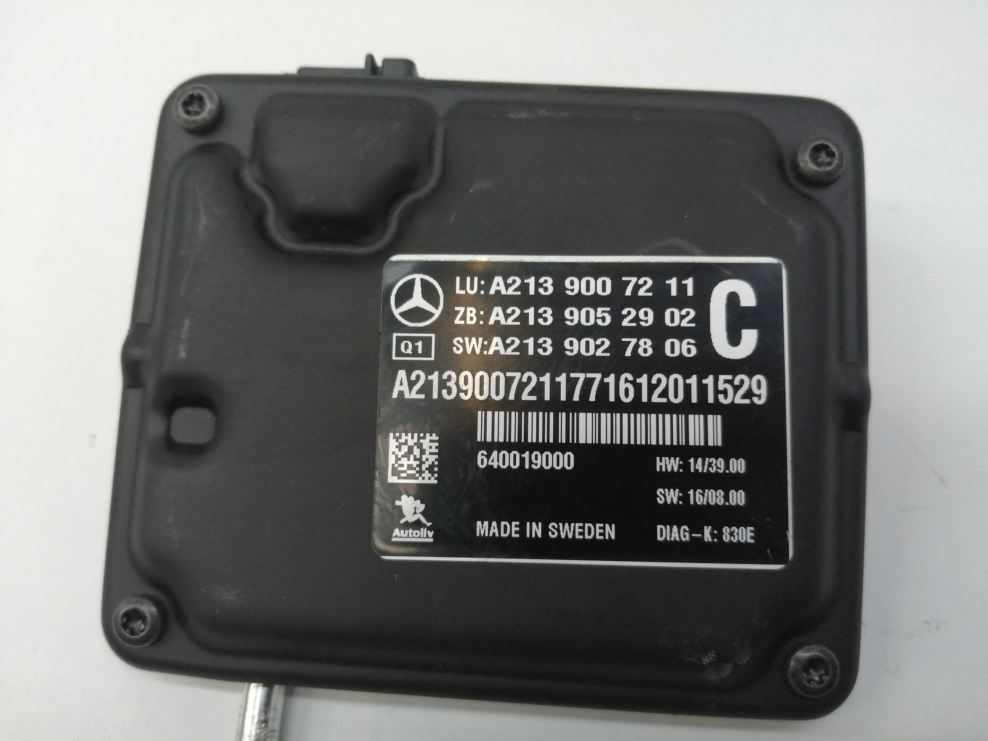 MERCEDES-BENZ E-Class W213/S213/C238/A238 (2016-2024) Other Control Units A2139007211, A2139007211 24033651