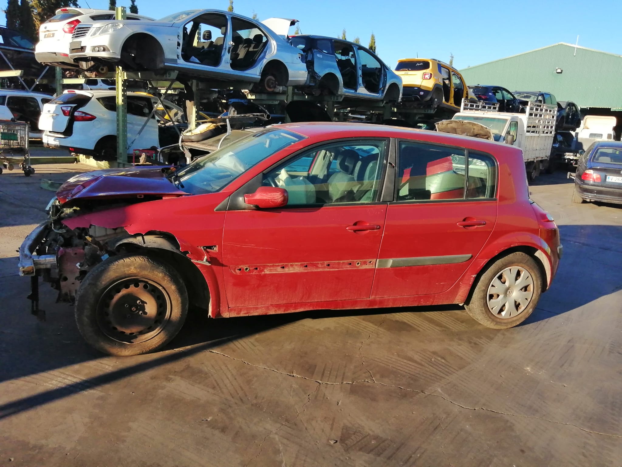 RENAULT Megane 2 generation (2002-2012) Полка багажника задняя 8200034999 18526738