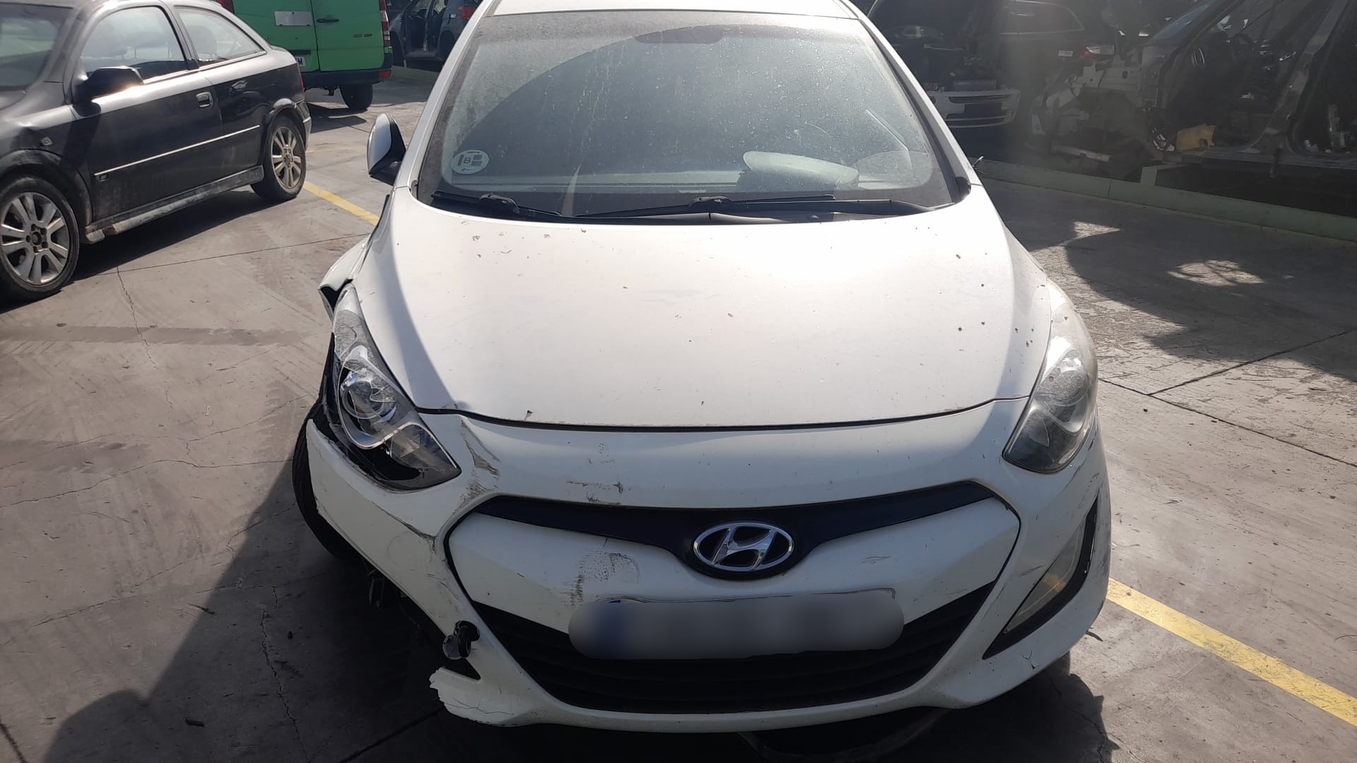 HYUNDAI i30 GD (2 generation) (2012-2017) Priekinių dešinių durų spyna 81320A6110 18588581